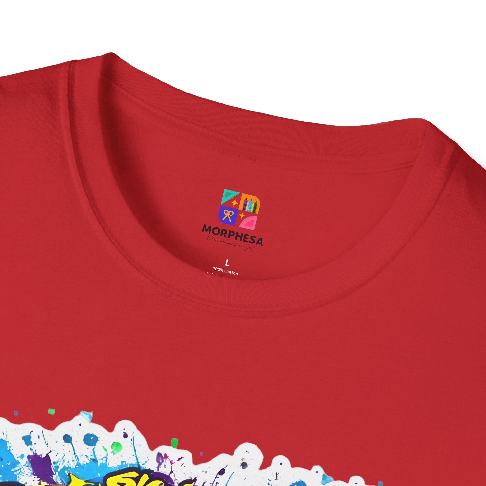 Colorful Superhero Graphic T-Shirt, Fun Unisex Tee, Geeky Apparel, Perfect Gift for Comic Lovers, Casual Wear, Pop Culture Fashion