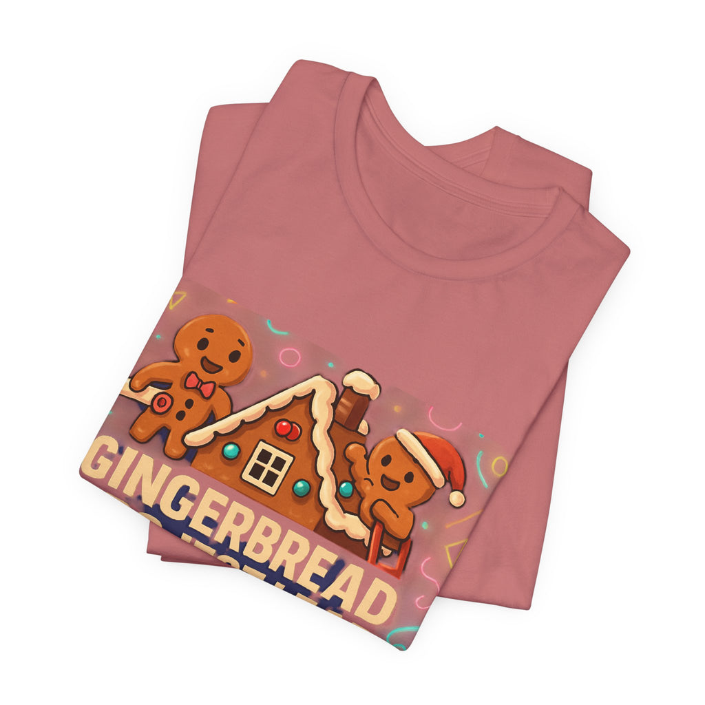 Gingerbread Project Lab T-Shirt — Cute Holiday Cookie House Tee