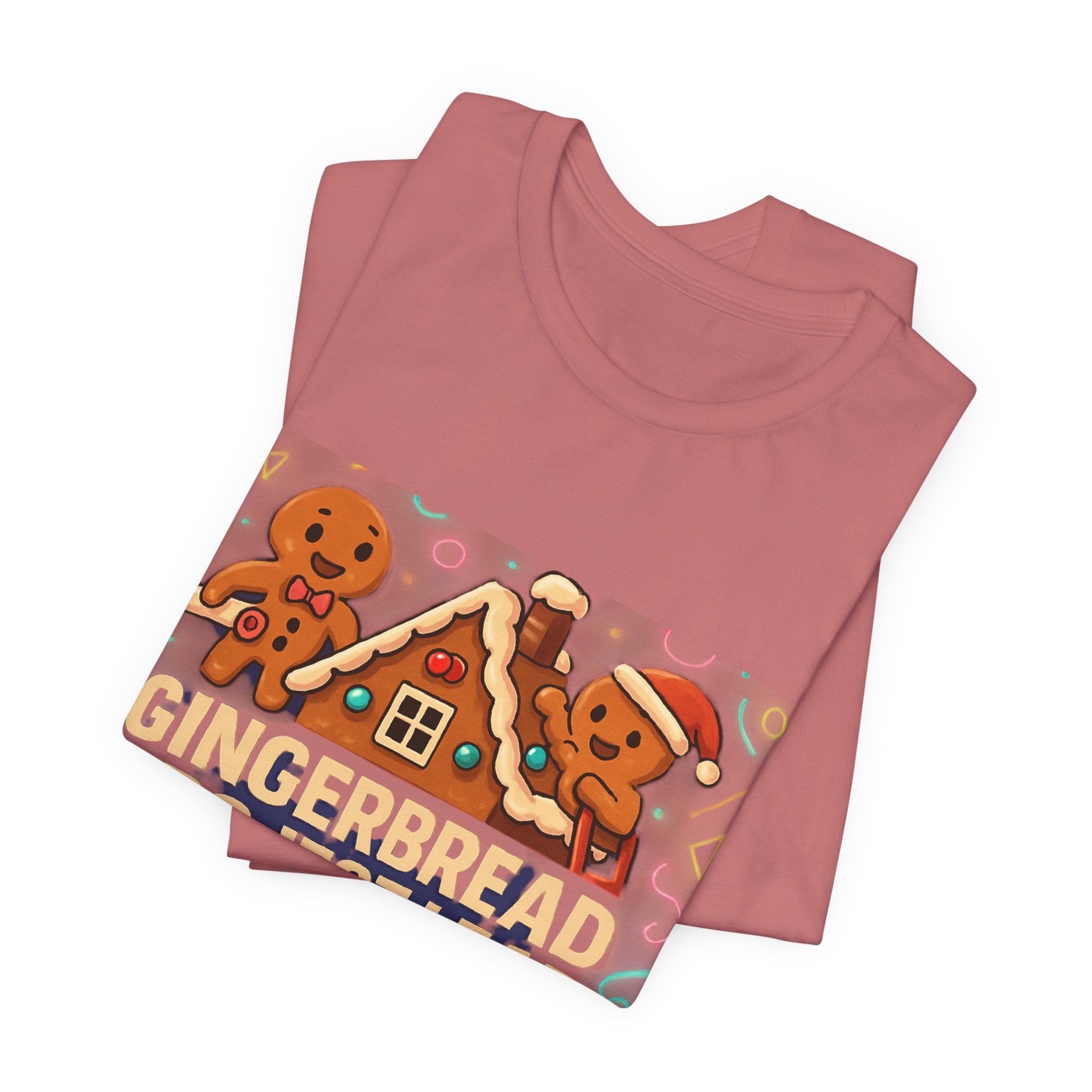Gingerbread Project Lab T-Shirt — Cute Holiday Cookie House Tee