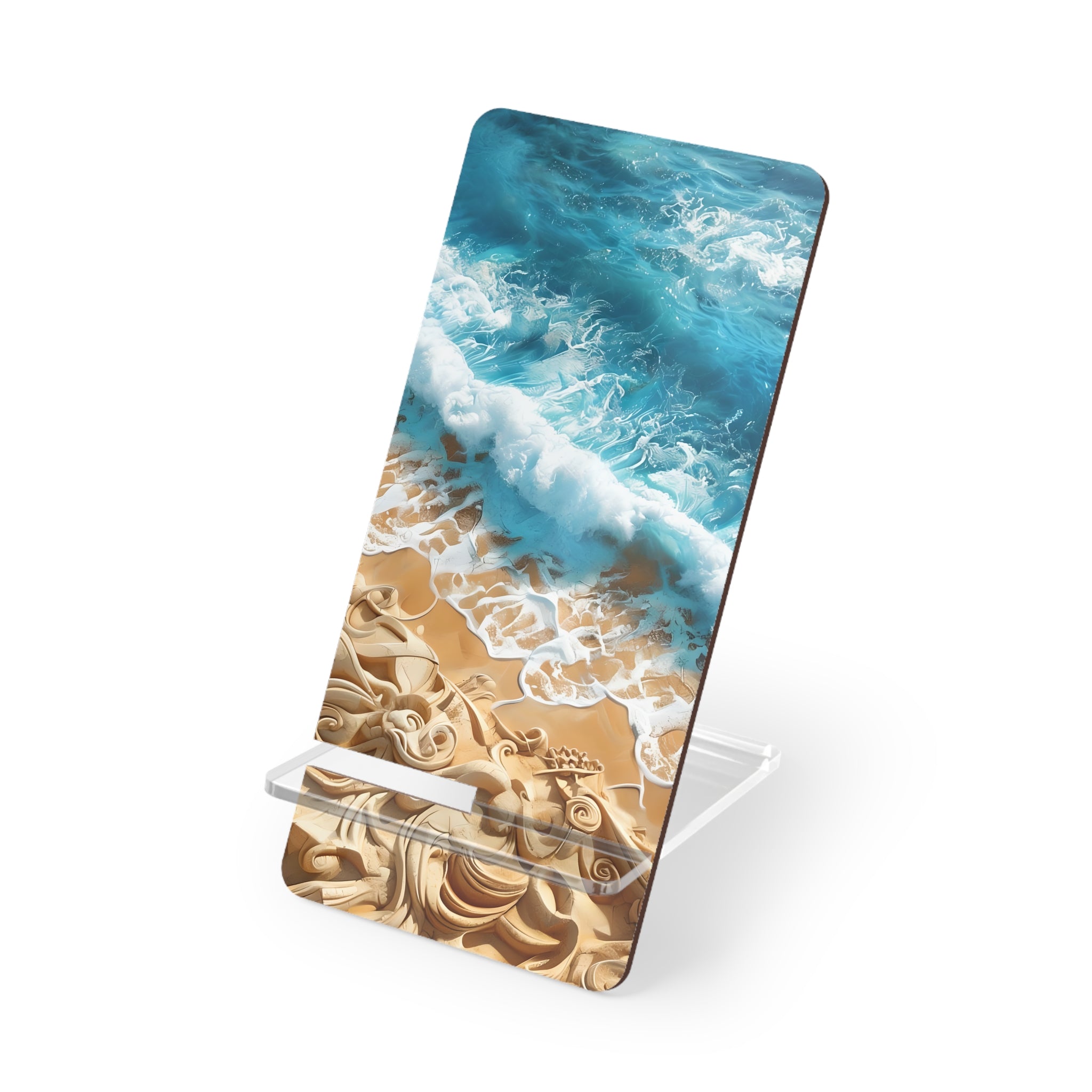 Mobile Display Stand for Smartphones, Coastal Phone Holder, Ocean-Inspired Phone Rest, Seaside Decor, Gifts for Beach Lovers, Desk [...]