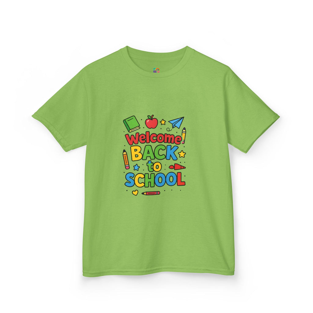 Kids School Graphic Tee, Back to School Outfit Gift Shirt, Youthful Vibrant Children's Birthday Tshirt, First Day of School Apparel, Cute