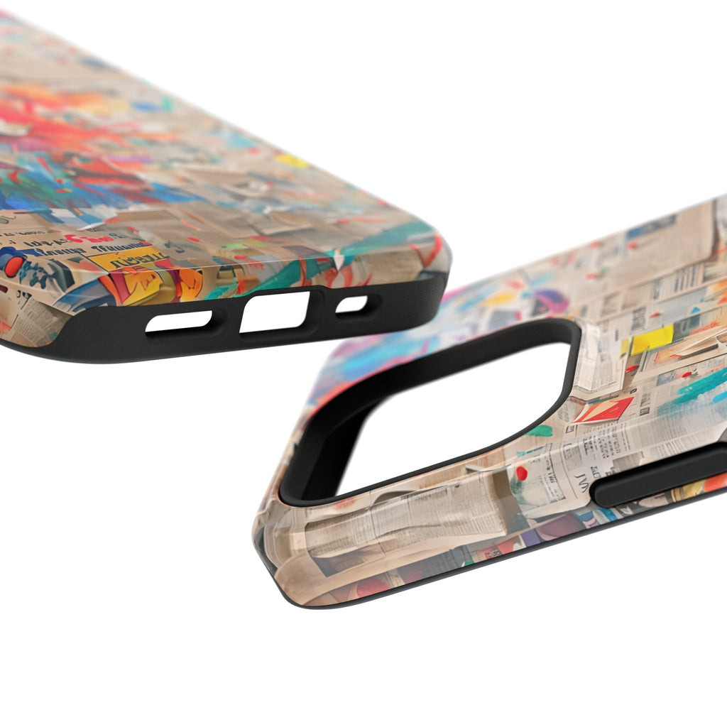 iPhone 17 Case vibrant glossy colorful art