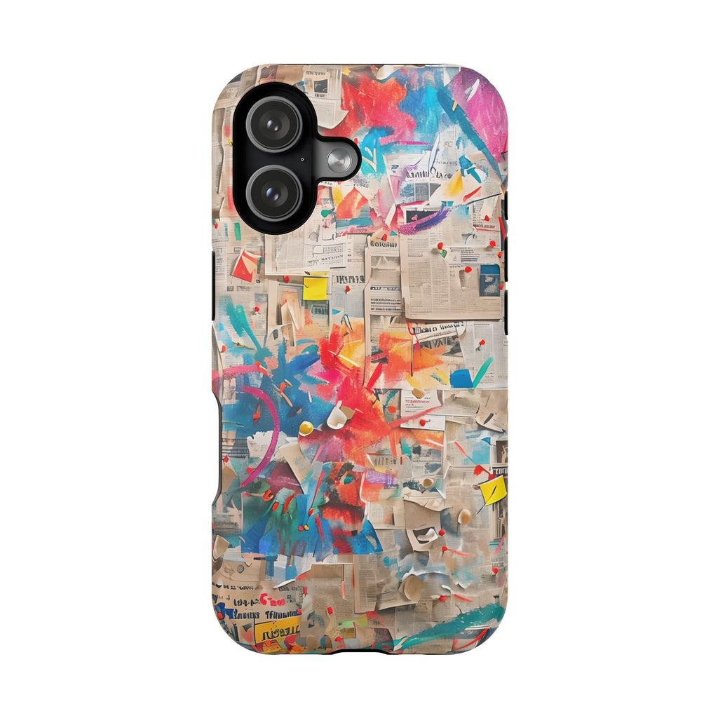iPhone 17 Case vibrant glossy colorful art