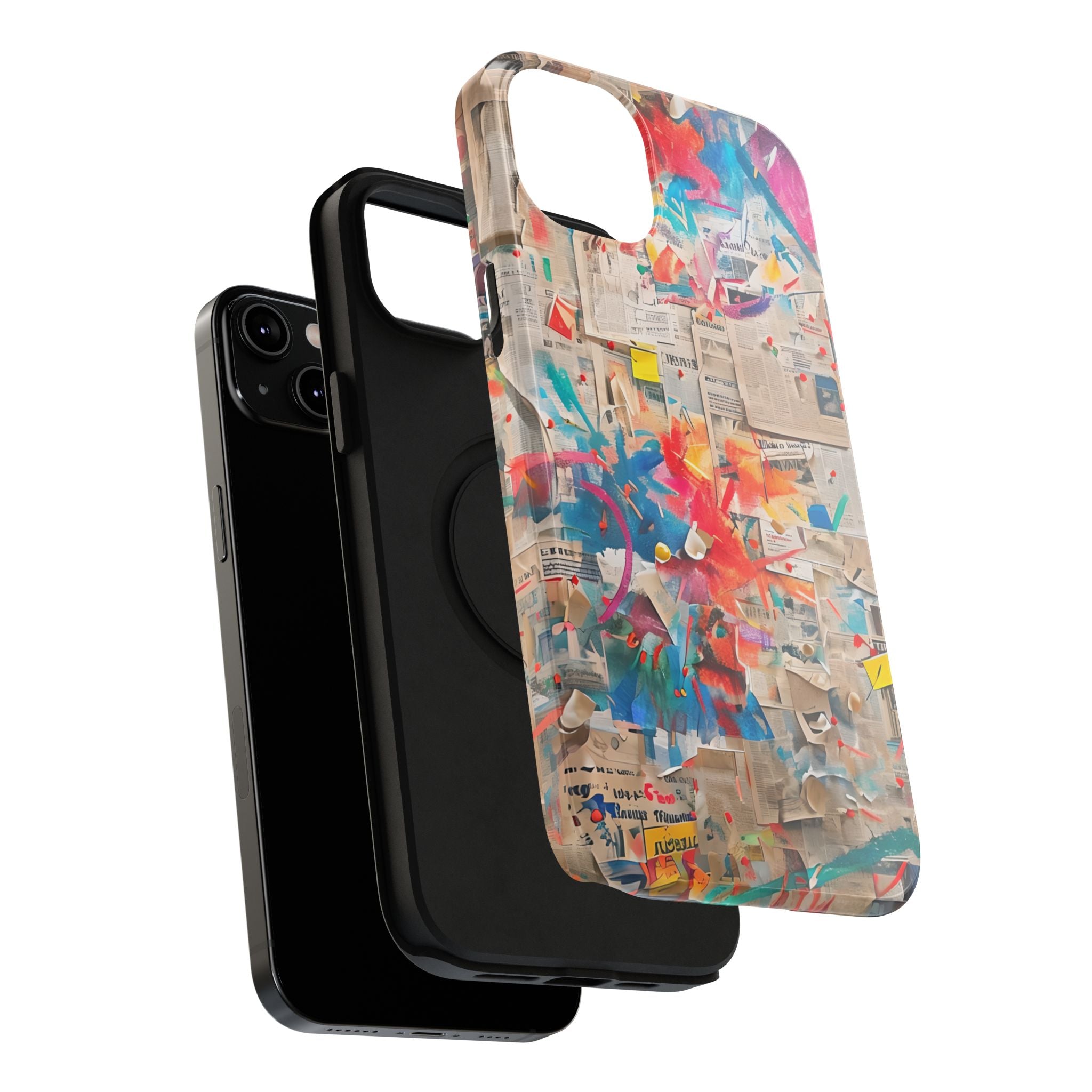 iPhone 17 Case vibrant glossy colorful art