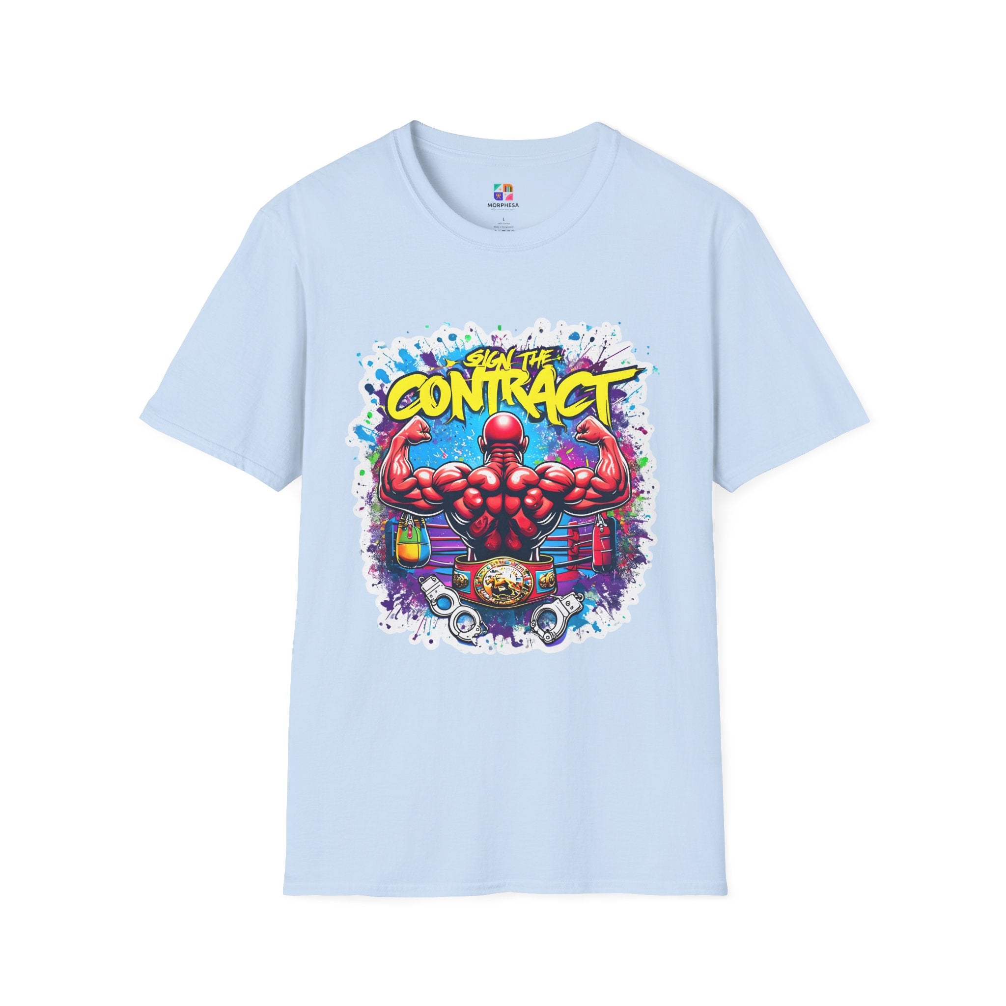 Colorful Superhero Graphic T-Shirt, Fun Unisex Tee, Geeky Apparel, Perfect Gift for Comic Lovers, Casual Wear, Pop Culture Fashion