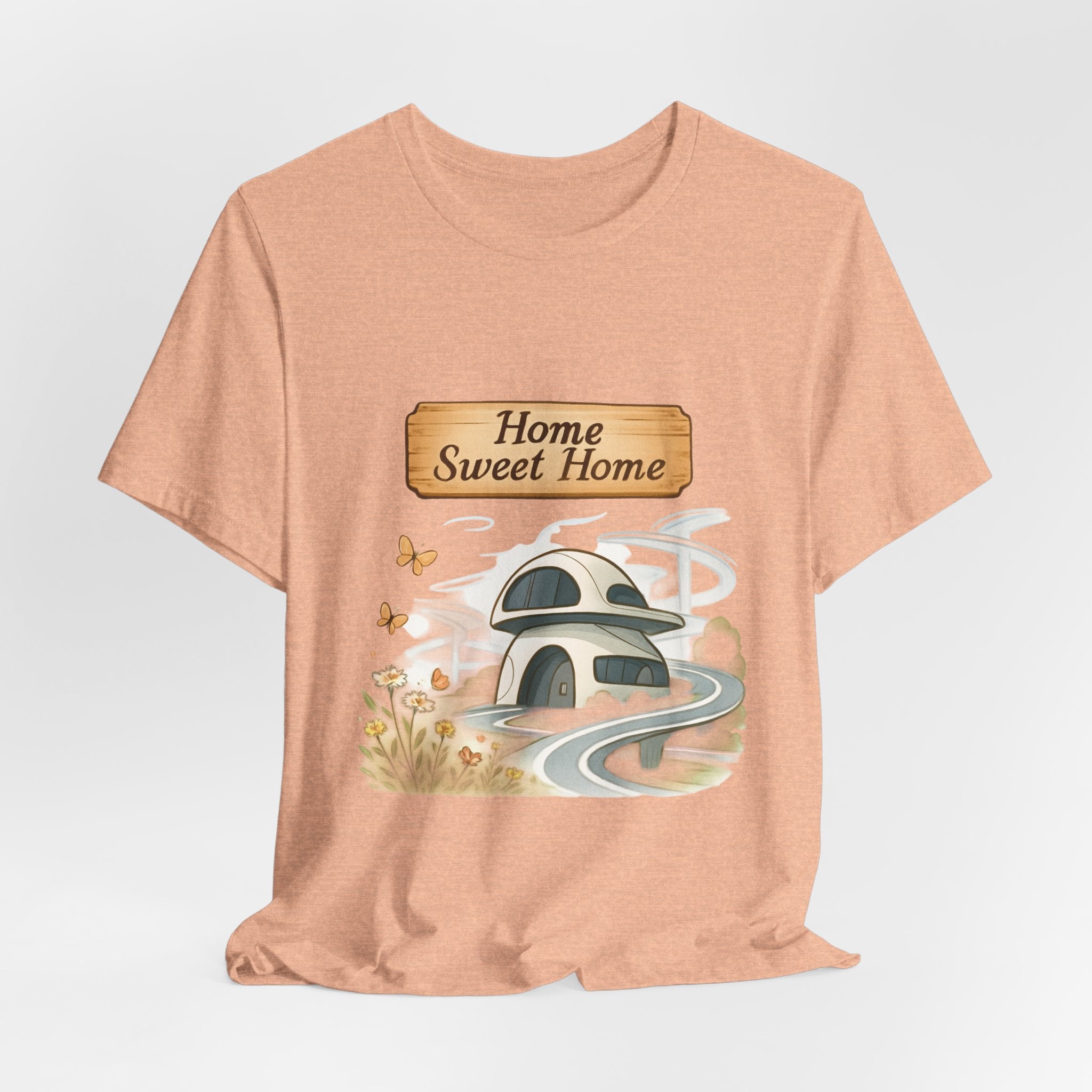 Home Sweet Home T-Shirt – Cozy Cottage Graphic Tee