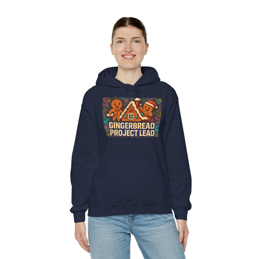 Gingerbread Bakery Hoodie — Cute Holiday Gingerbread House & Cookies Sweatshirt