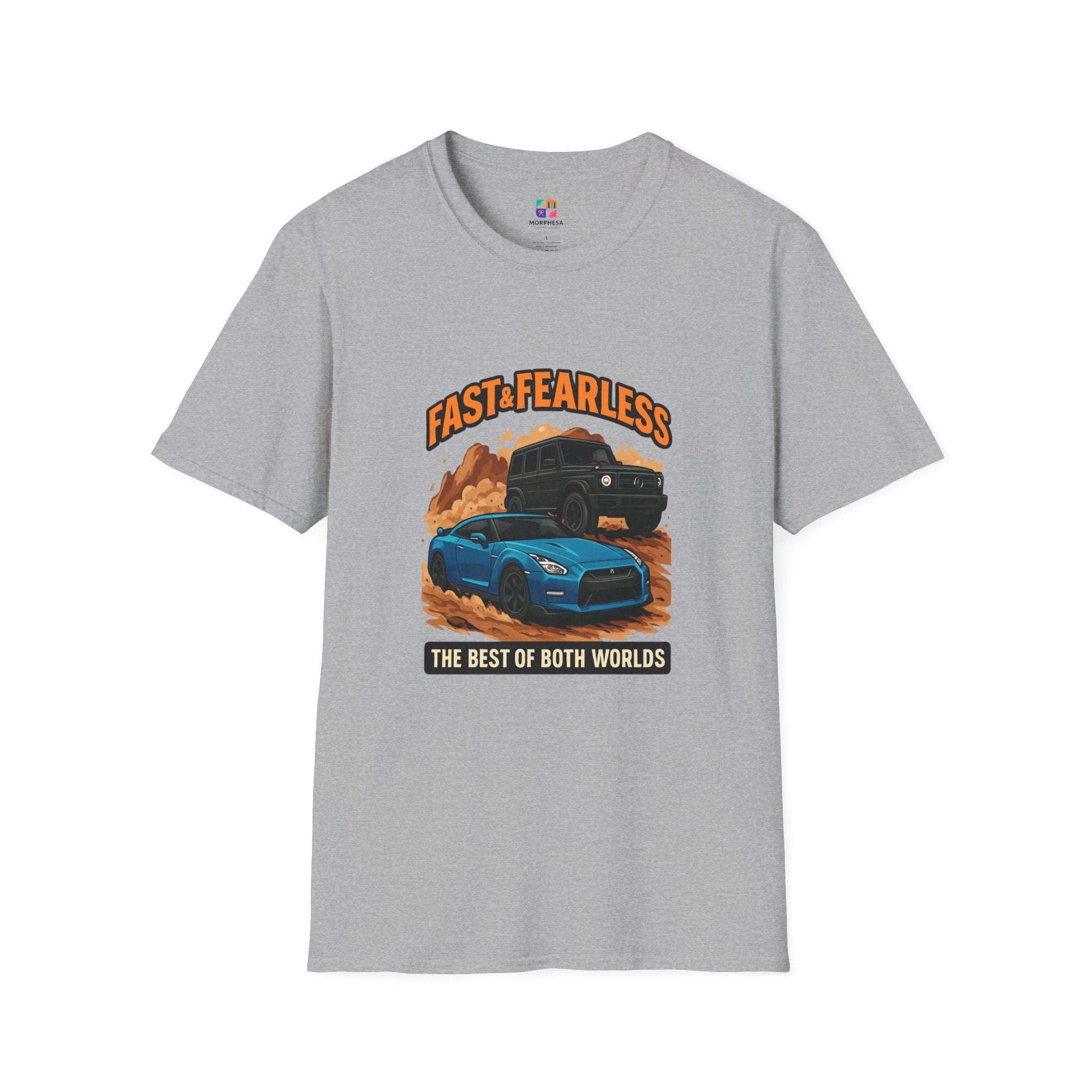 Fast & Fearless Unisex T-Shirt | Ultimate Car Enthusiast Gift, Casual Apparel, Adventure Wear, Birthday Present, Automotive Style