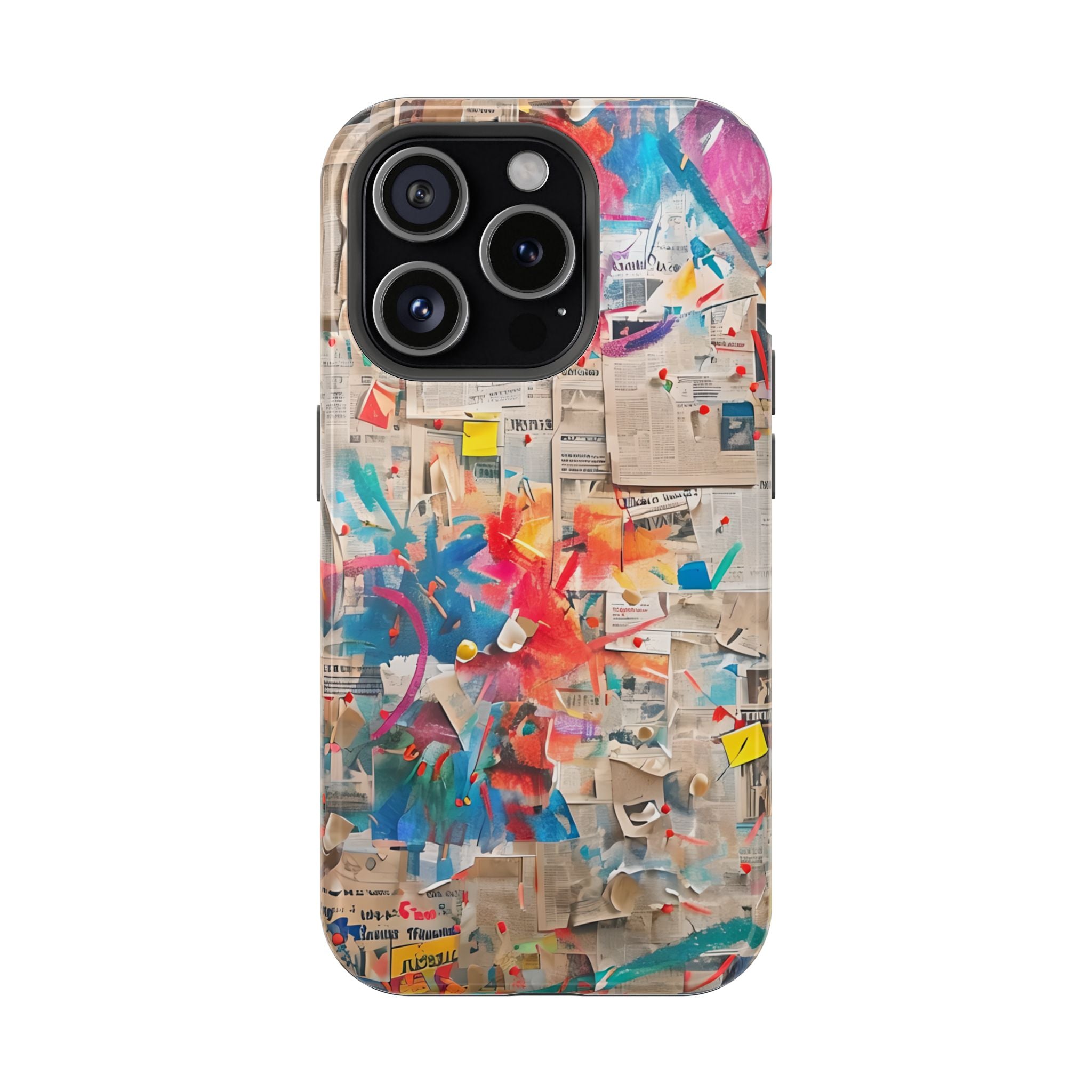iPhone 17 Case vibrant glossy colorful art