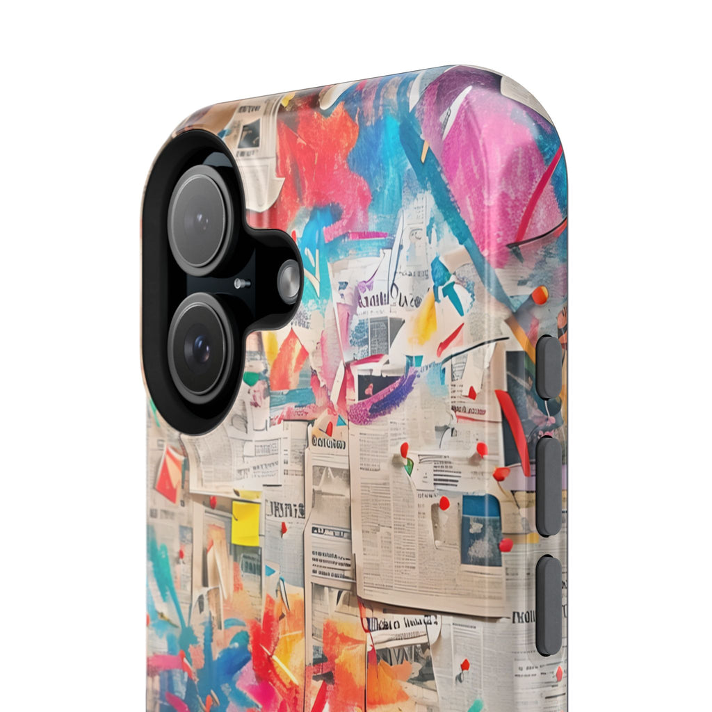 iPhone 17 Case vibrant glossy colorful art