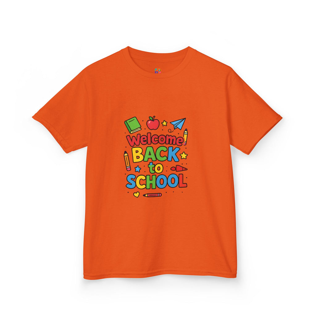 Kids School Graphic Tee, Back to School Outfit Gift Shirt, Youthful Vibrant Children's Birthday Tshirt, First Day of School Apparel, Cute