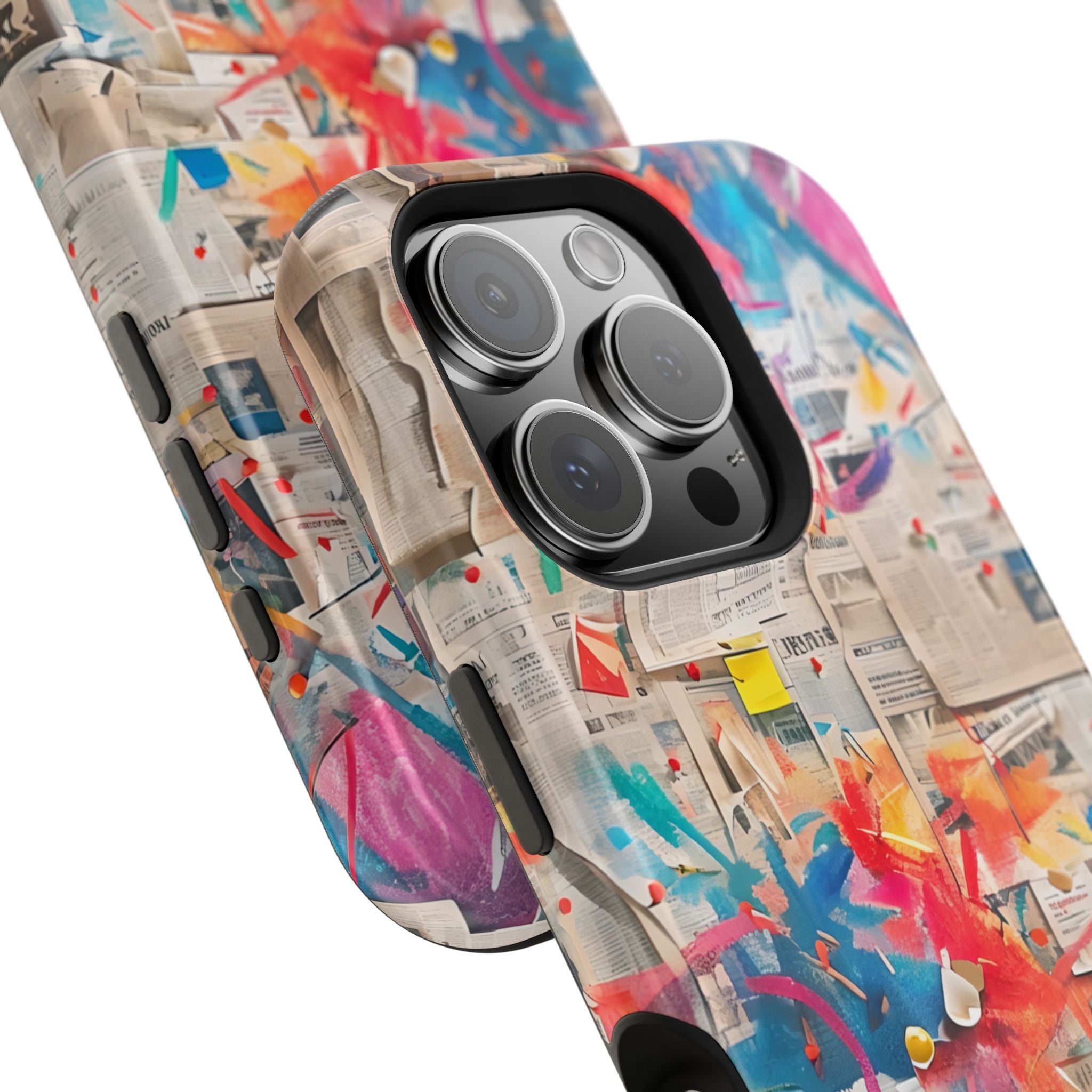 iPhone 17 Case vibrant glossy colorful art