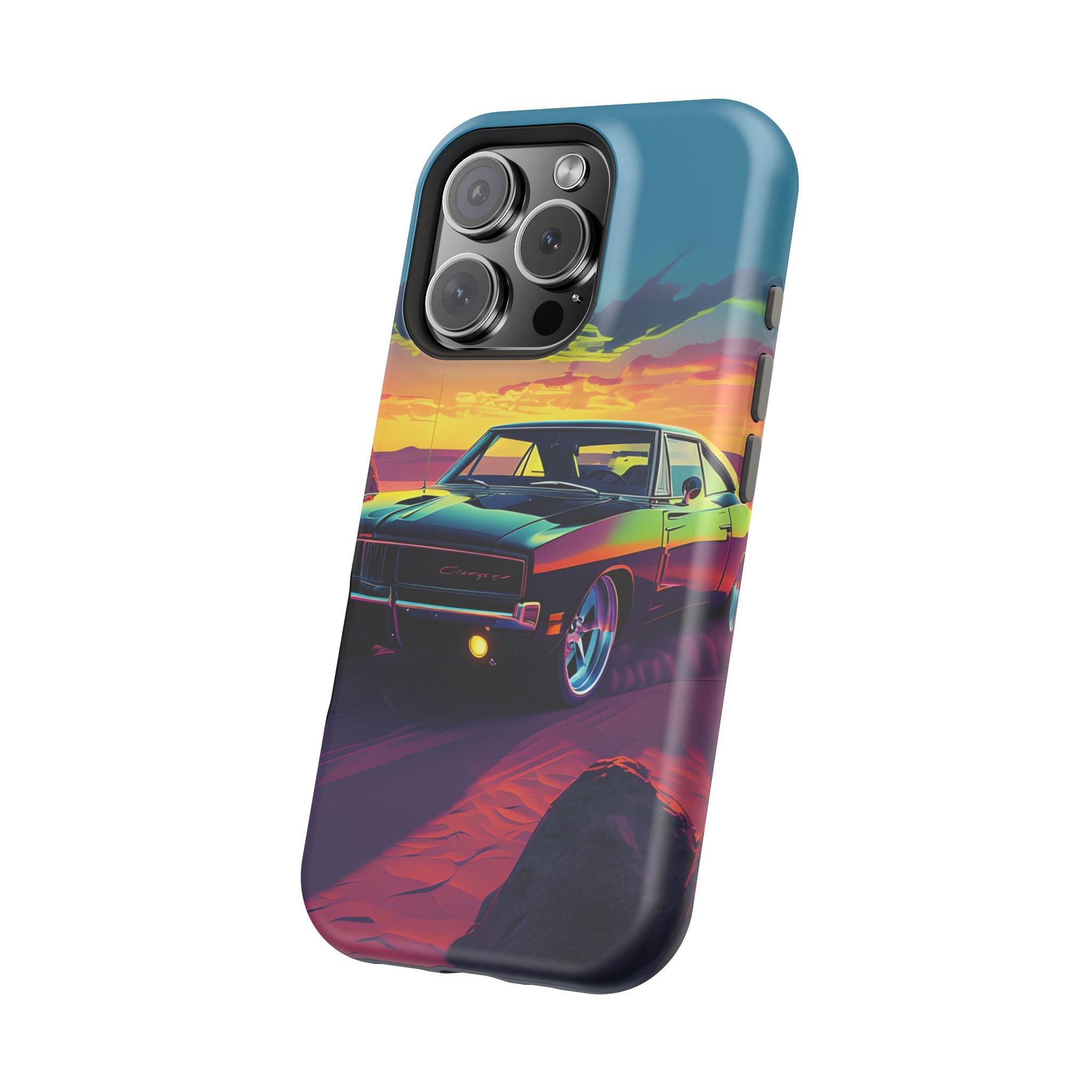 iPhone 17 Case - Retro Muscular Car Design