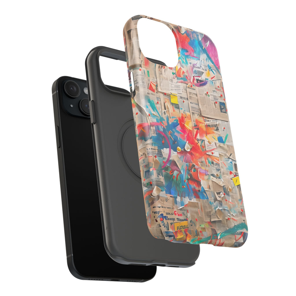 iPhone 17 Case vibrant glossy colorful art