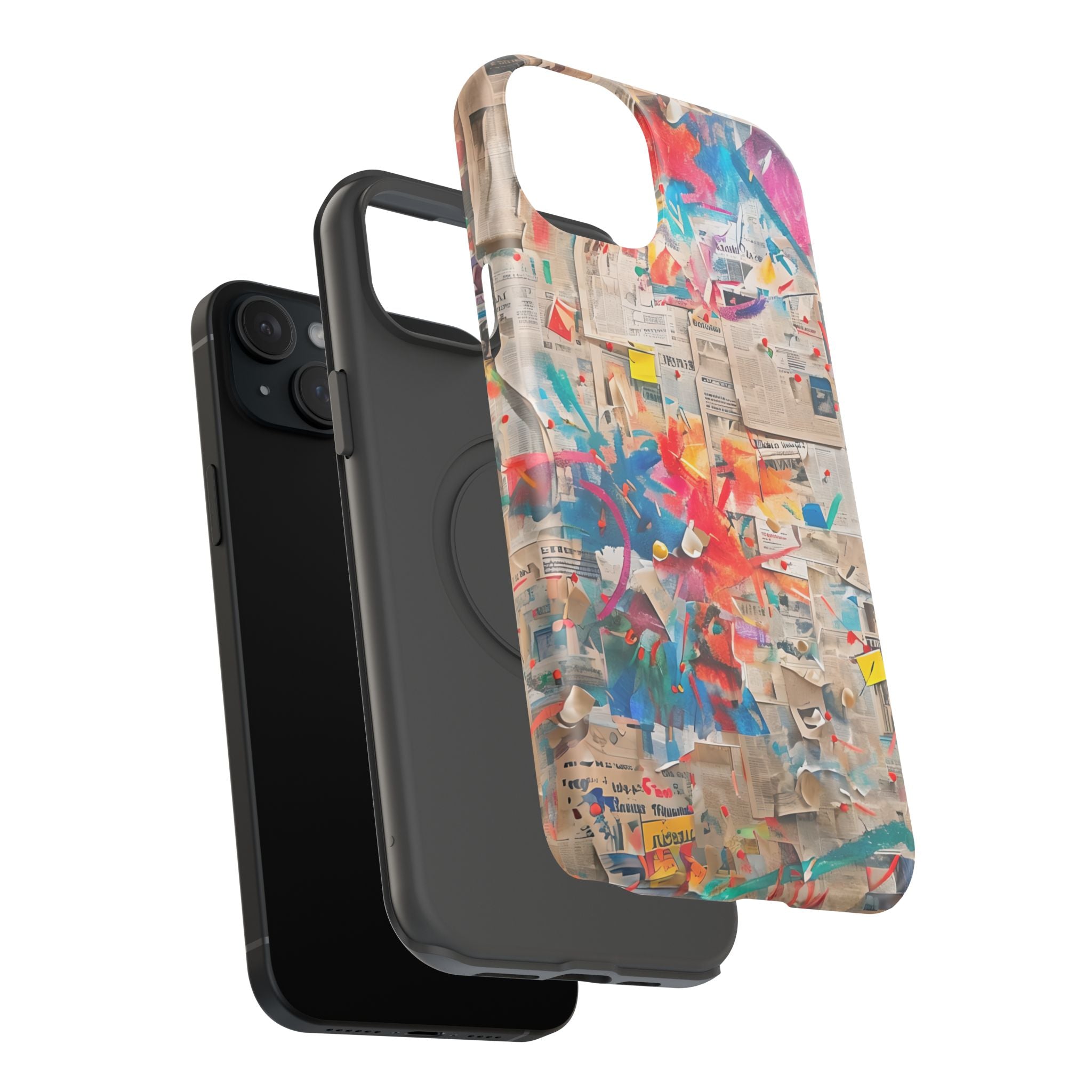 iPhone 17 Case vibrant glossy colorful art