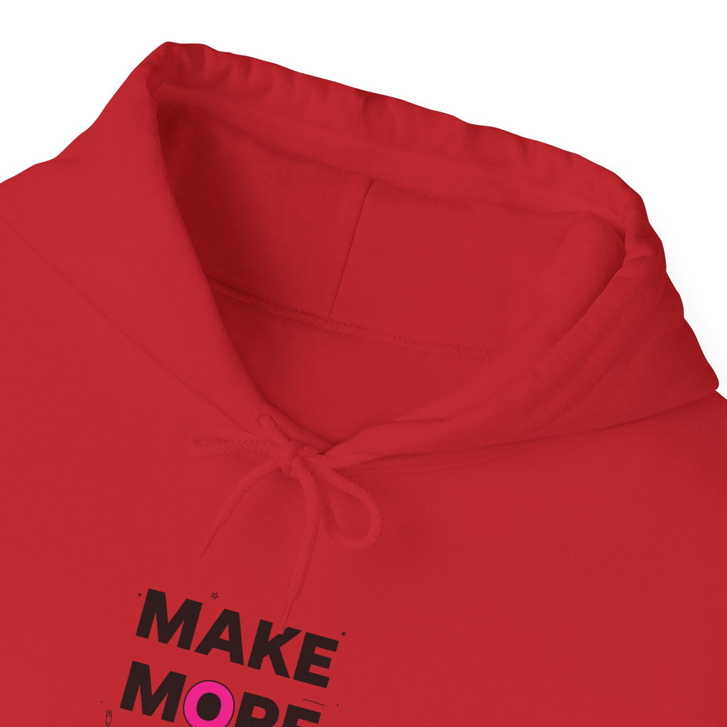 Make More Zines Hoodie | ransom collage, cutout letters design