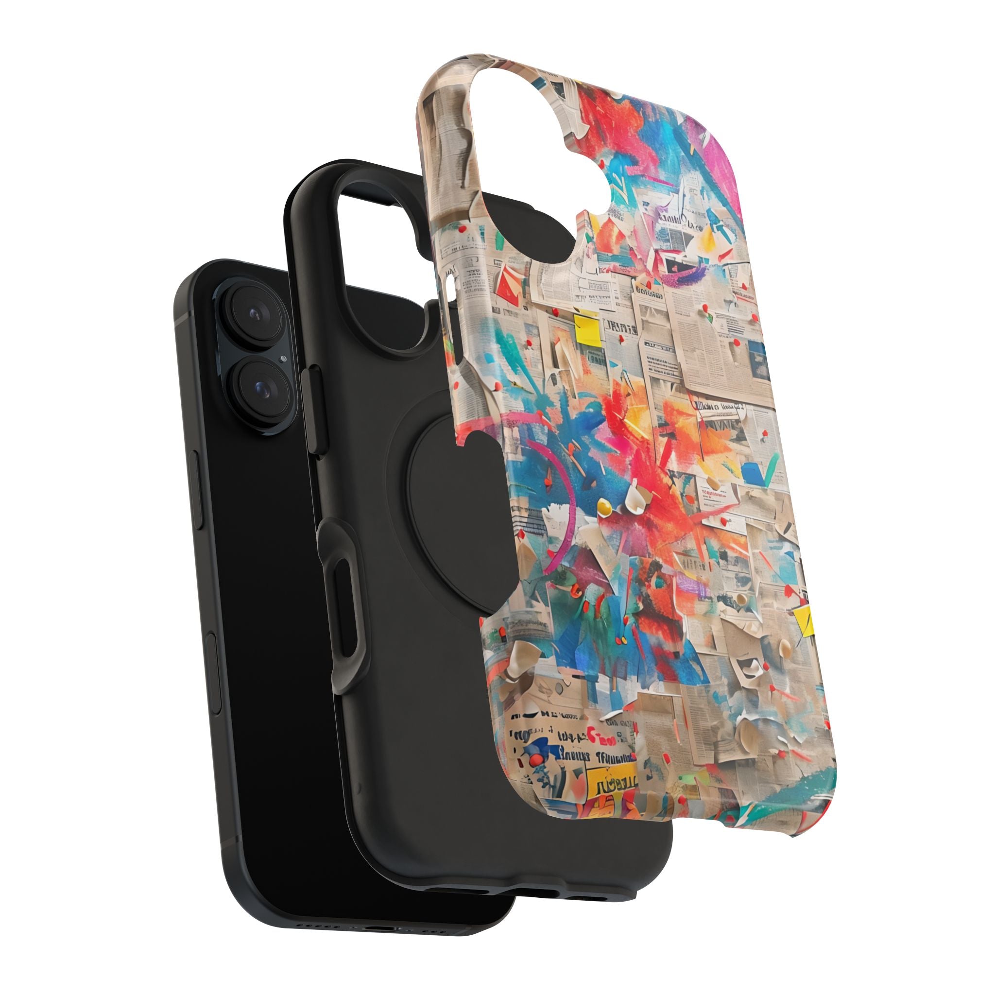iPhone 17 Case vibrant glossy colorful art