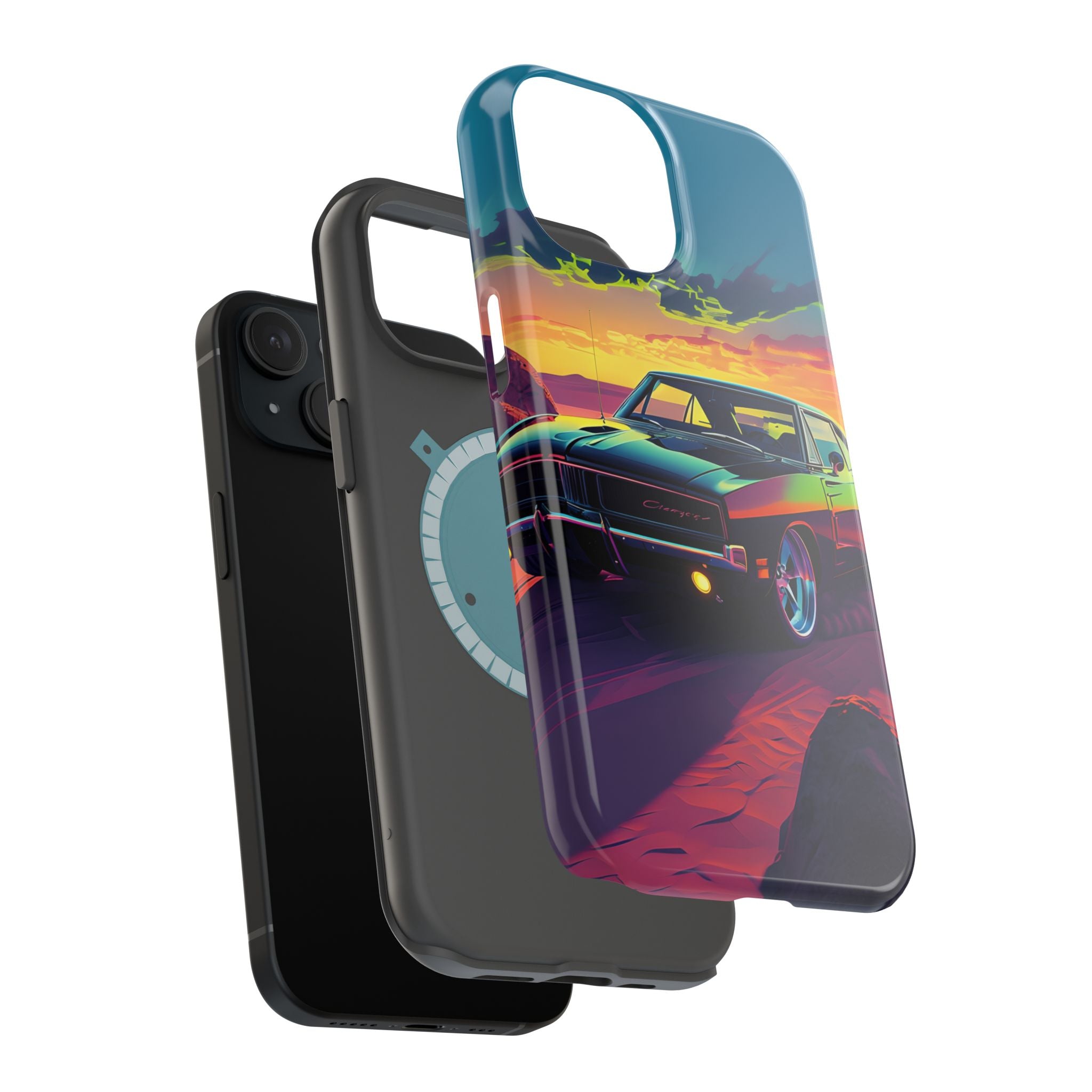 iPhone 17 Case - Retro Muscular Car Design