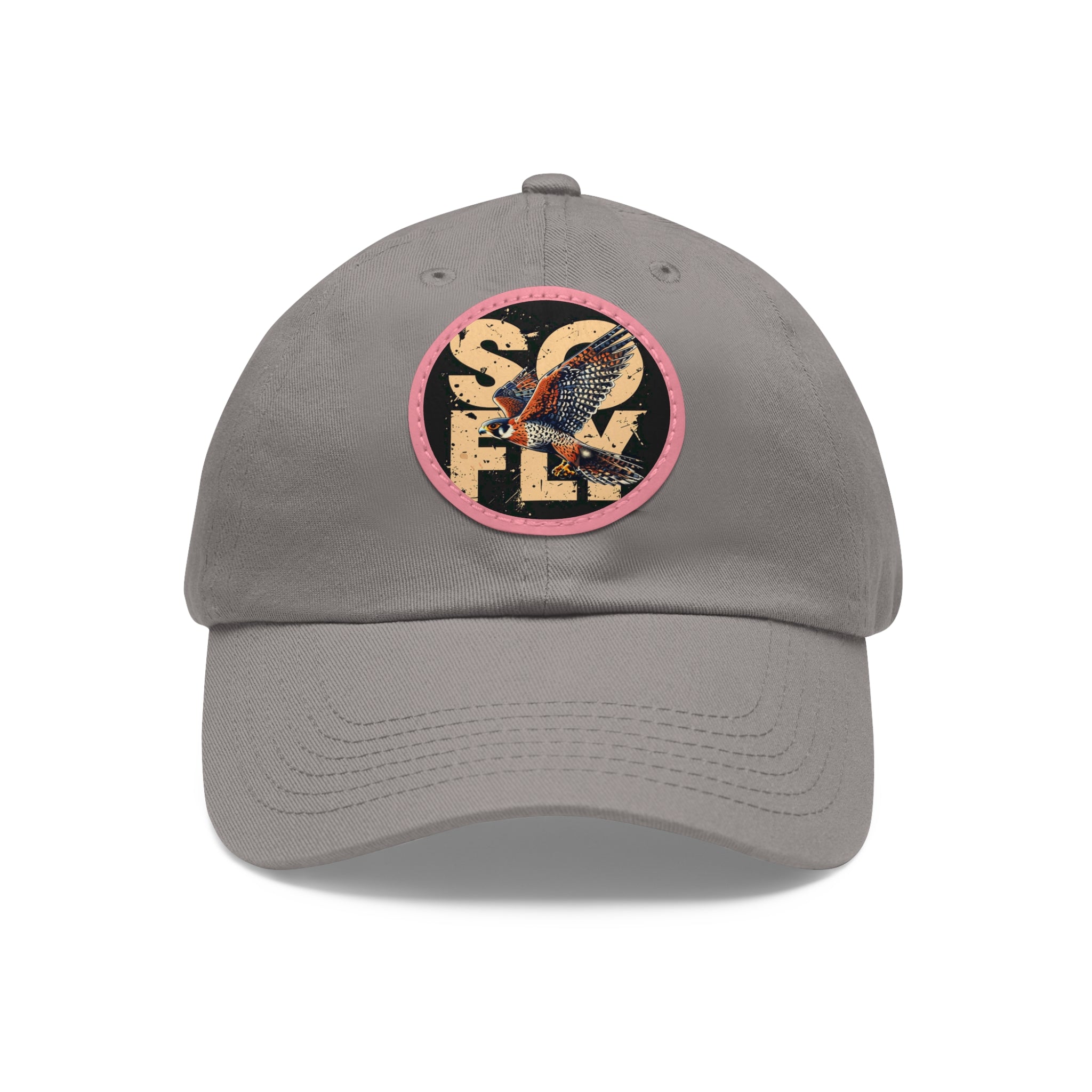 Stylish Dad Hat with Leather Patch, Casual Baseball Cap, Gift for Dads, Outdoor Accessory, Summer Fashion