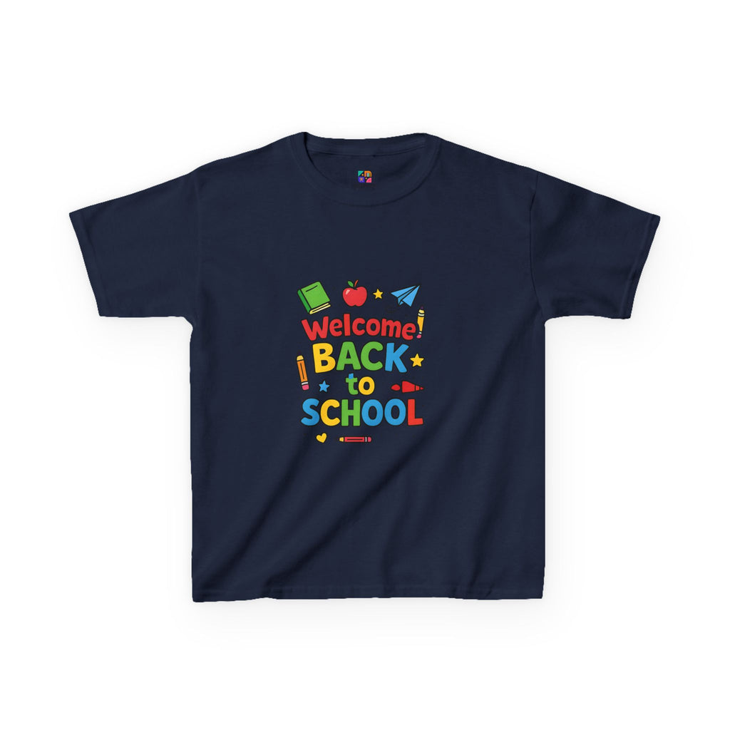 Kids School Graphic Tee, Back to School Outfit Gift Shirt, Youthful Vibrant Children's Birthday Tshirt, First Day of School Apparel, Cute