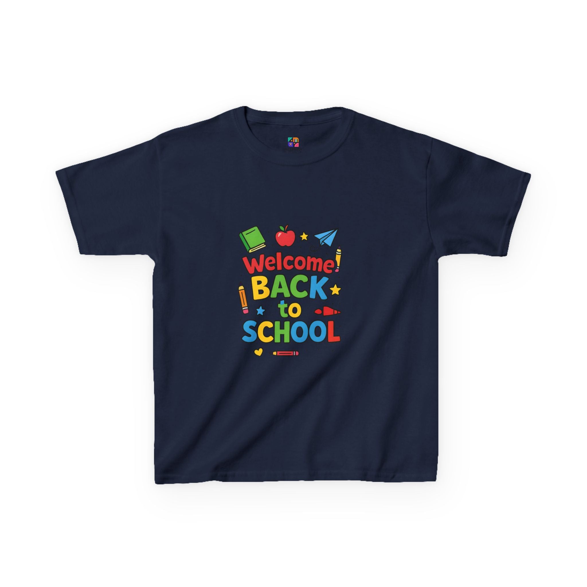 Kids School Graphic Tee, Back to School Outfit Gift Shirt, Youthful Vibrant Children's Birthday Tshirt, First Day of School Apparel, Cute