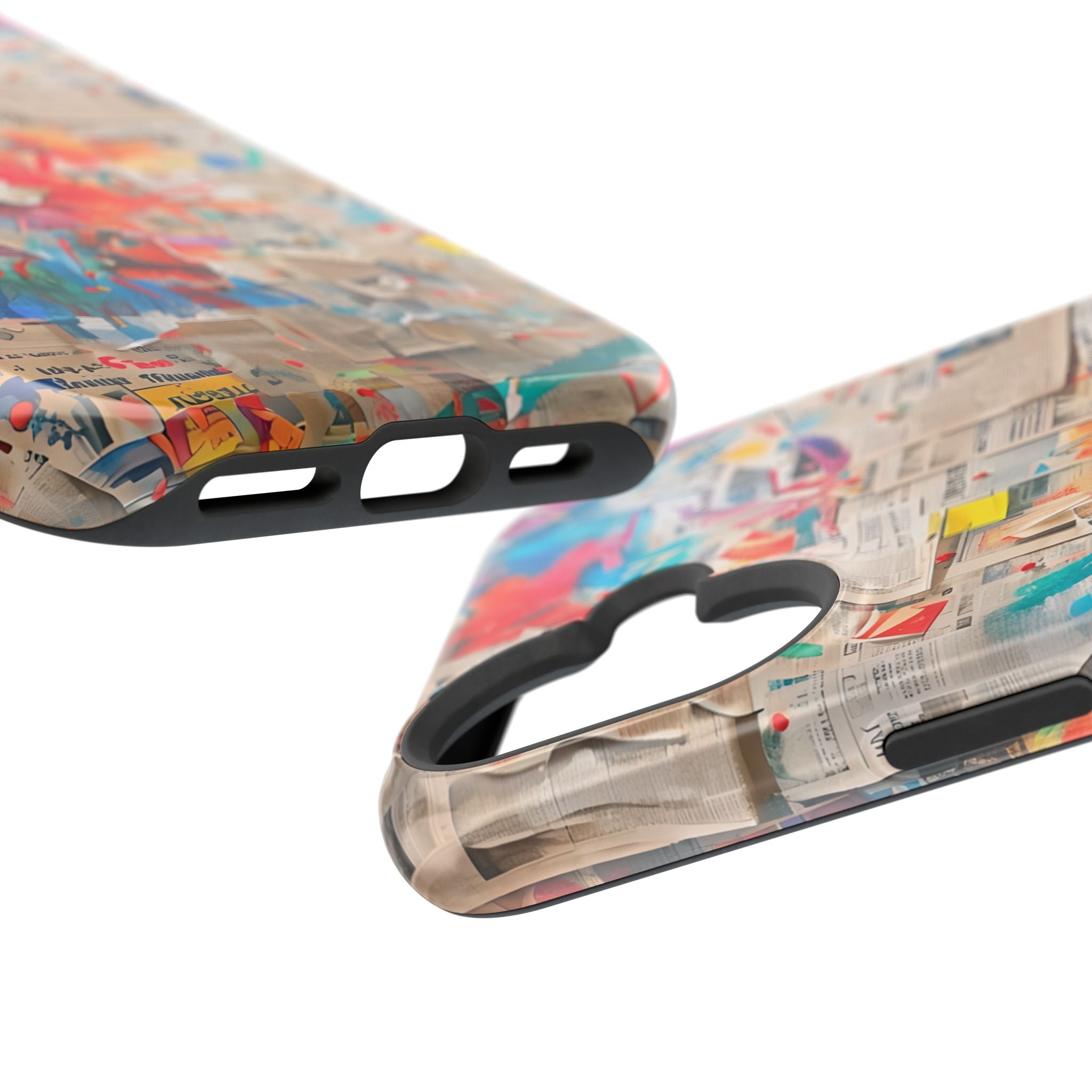 iPhone 17 Case vibrant glossy colorful art