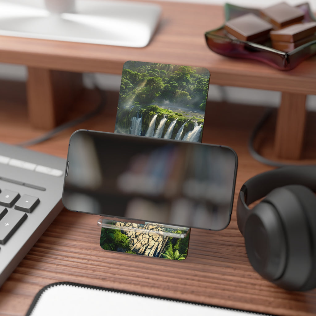 Scenic Smartphone Stand, Nature-Inspired Phone Holder, Desk Organizer, Gift for Nature Lovers, Eco-Friendly Mobile Stand