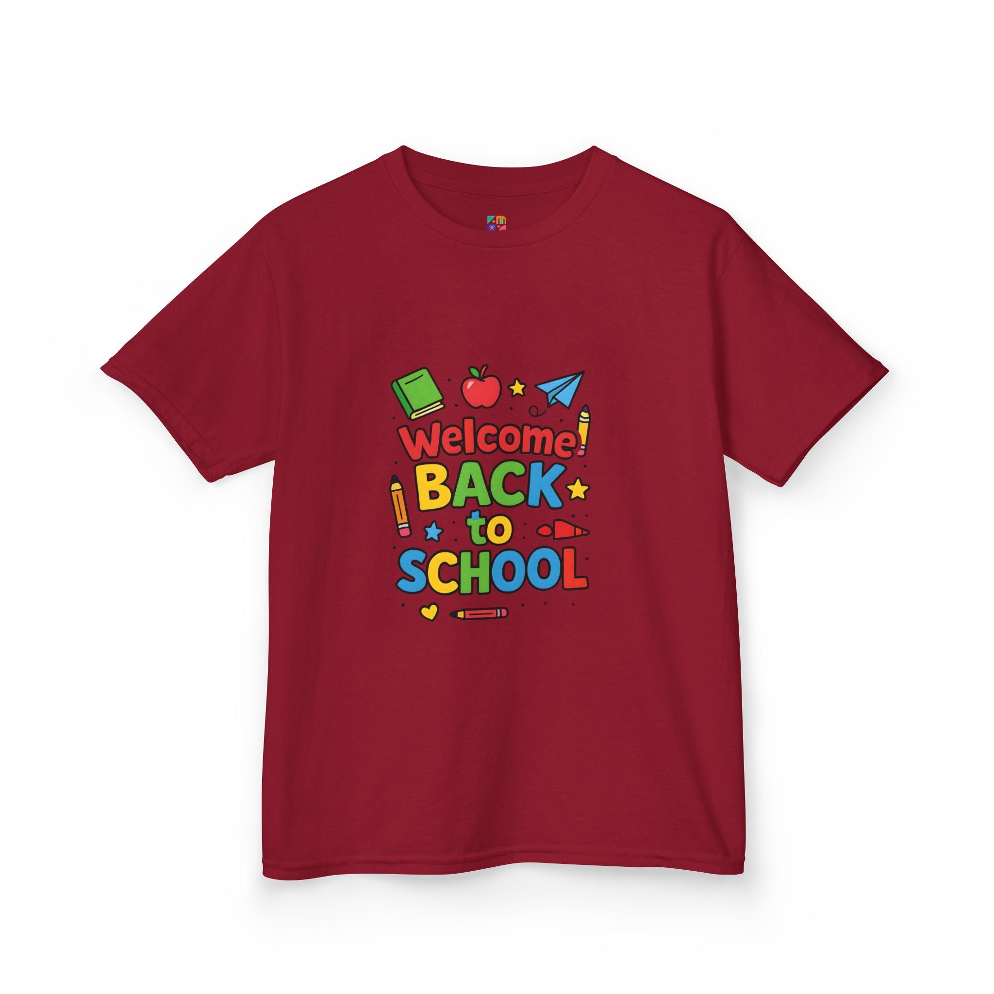 Kids School Graphic Tee, Back to School Outfit Gift Shirt, Youthful Vibrant Children's Birthday Tshirt, First Day of School Apparel, Cute