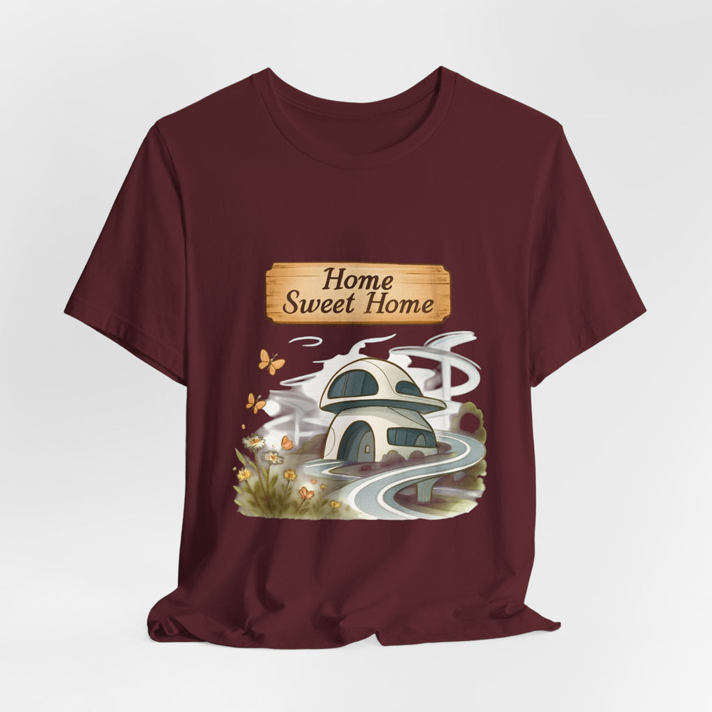 Home Sweet Home T-Shirt – Cozy Cottage Graphic Tee