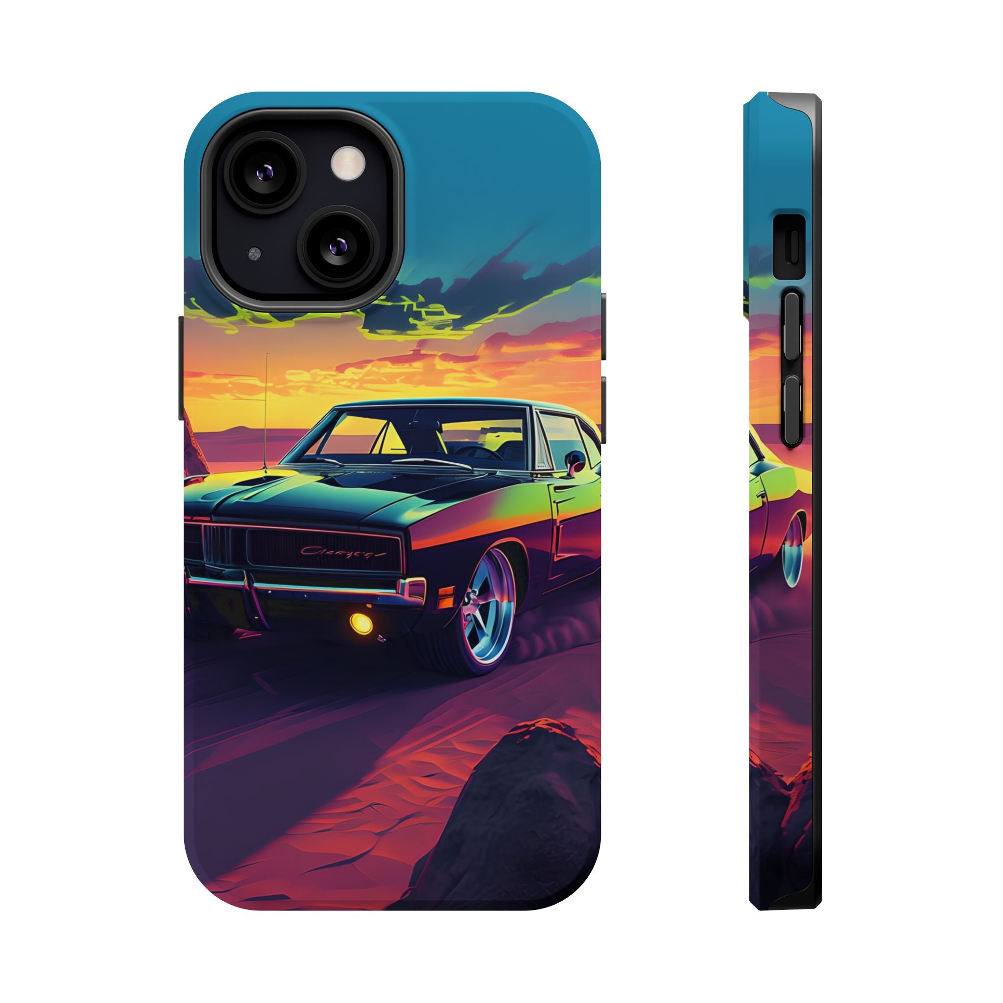 iPhone 17 Case - Retro Muscular Car Design