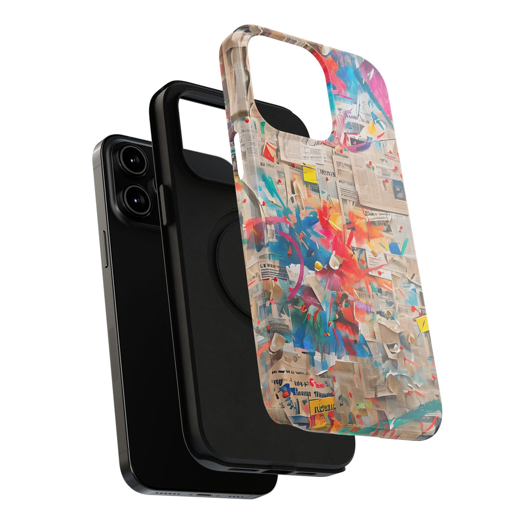 iPhone 17 Case vibrant glossy colorful art