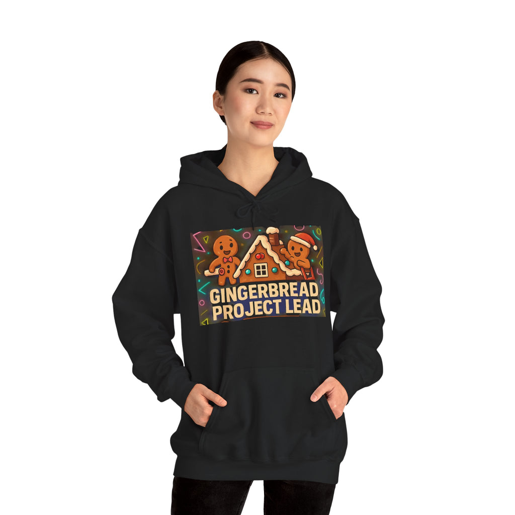 Gingerbread Bakery Hoodie — Cute Holiday Gingerbread House & Cookies Sweatshirt