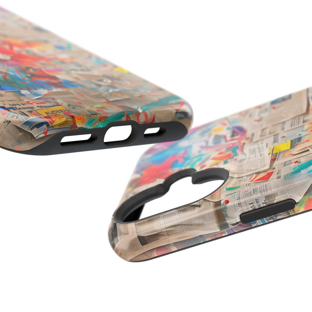 iPhone 17 Case vibrant glossy colorful art