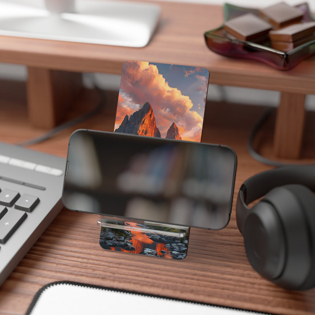 Mobile Display Stand for Smartphones - Stylish Phone Holder, Desk Organizer, Unique Gift, Tech Accessory, Home Decor