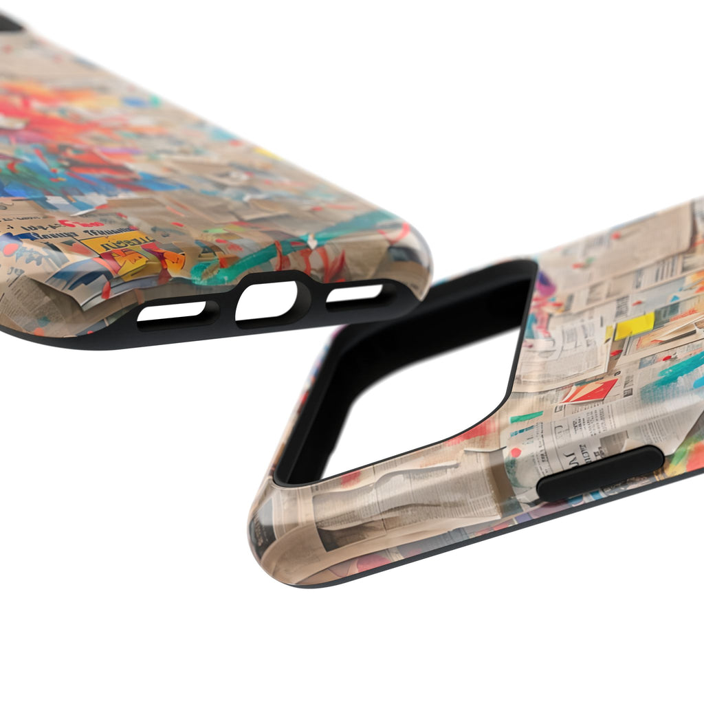 iPhone 17 Case vibrant glossy colorful art