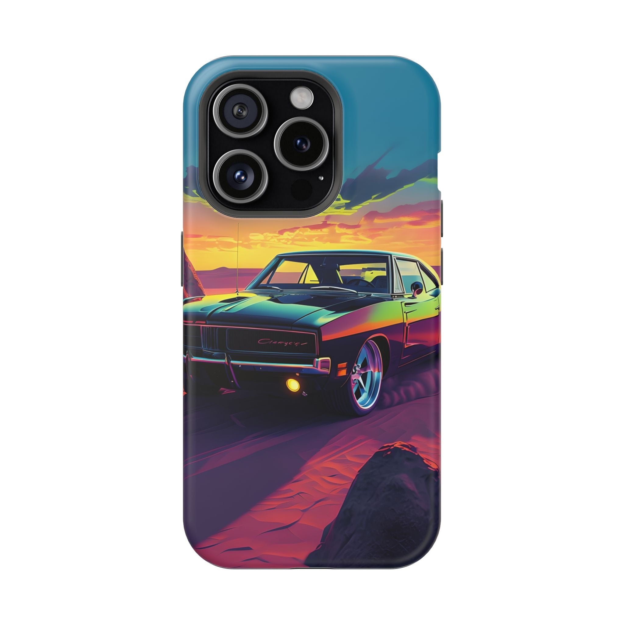 iPhone 17 Case - Retro Muscular Car Design