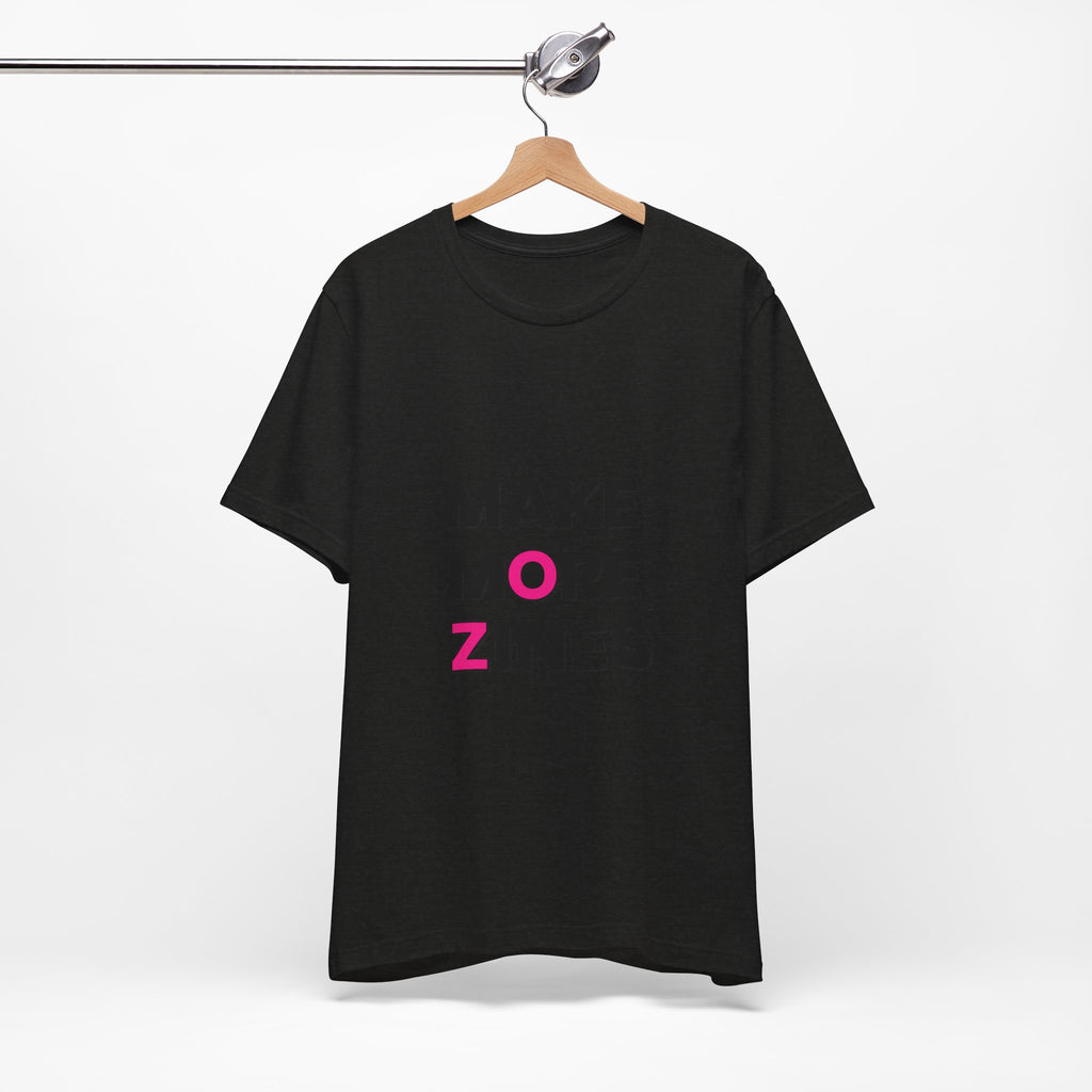 MAKE MORE ZINES Tee | ransom collage shirt, zine style cutout letters