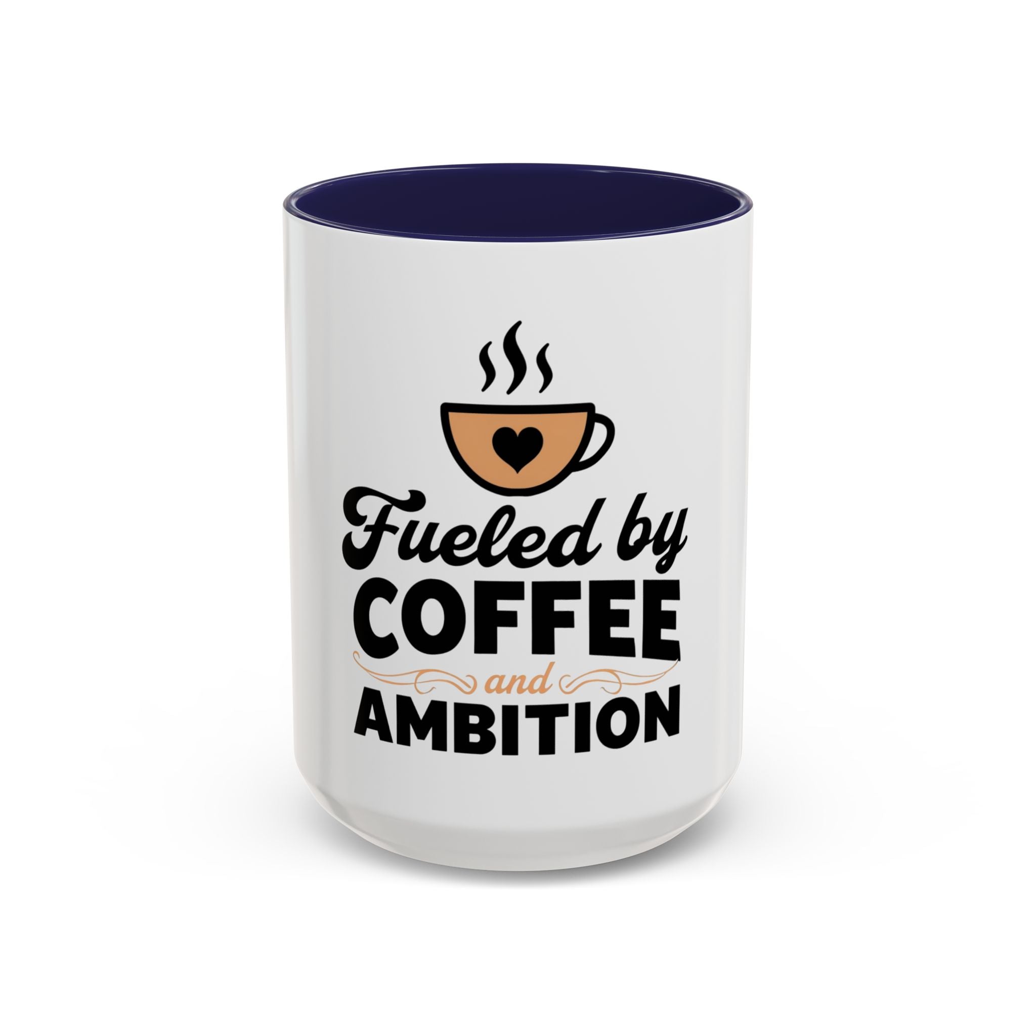 Motivational Coffee Mug - Fueled by Coffee and Ambition