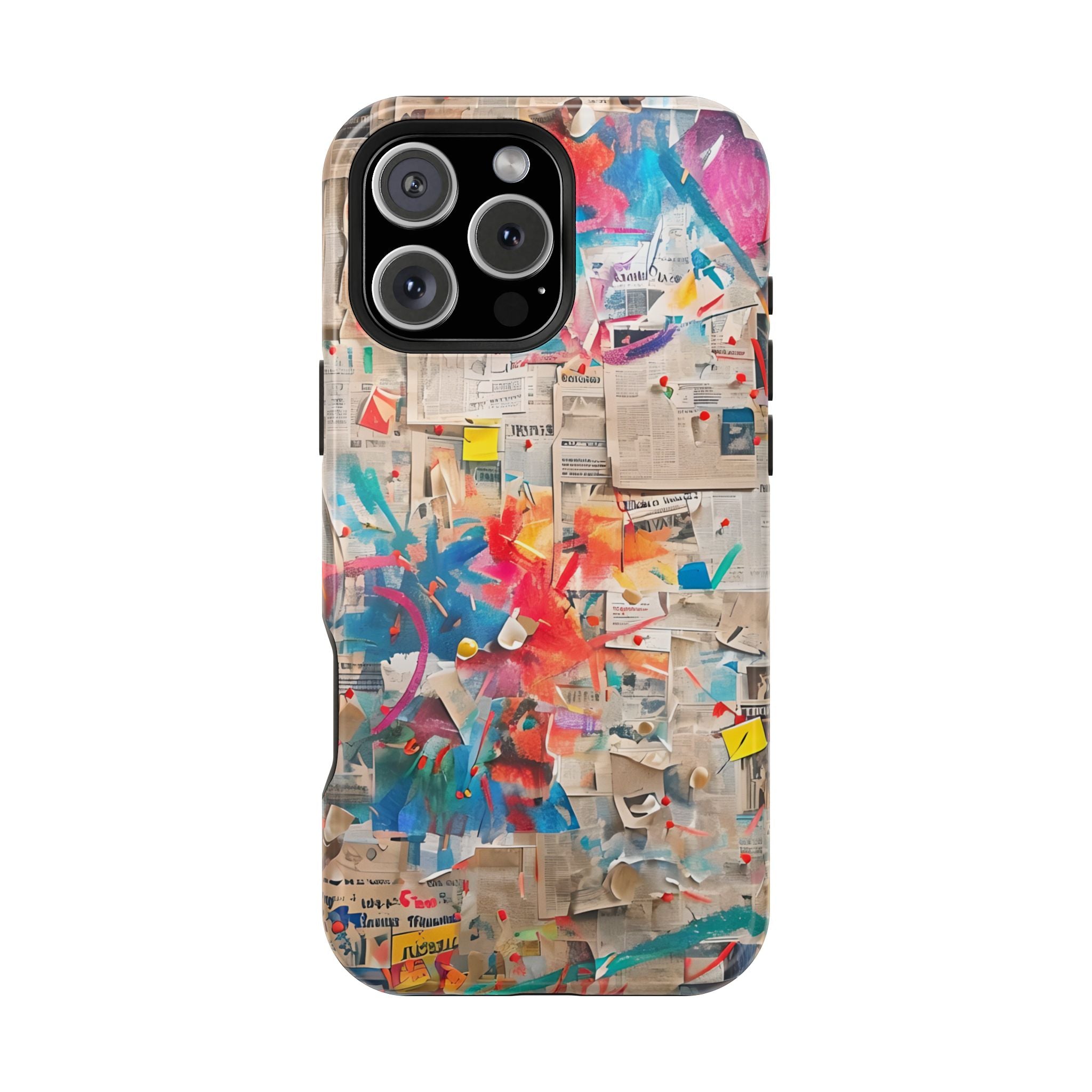 iPhone 17 Case vibrant glossy colorful art
