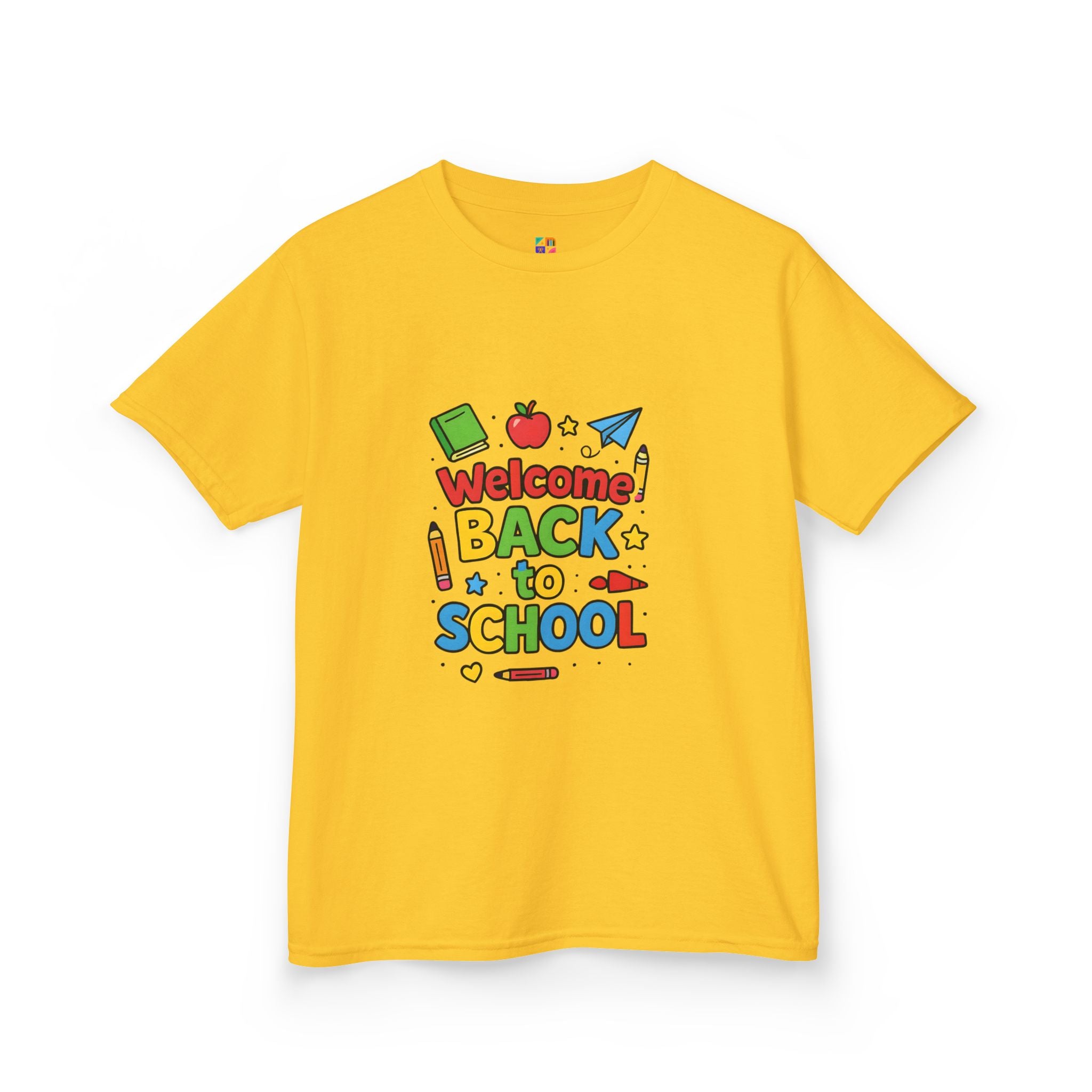 Kids School Graphic Tee, Back to School Outfit Gift Shirt, Youthful Vibrant Children's Birthday Tshirt, First Day of School Apparel, Cute