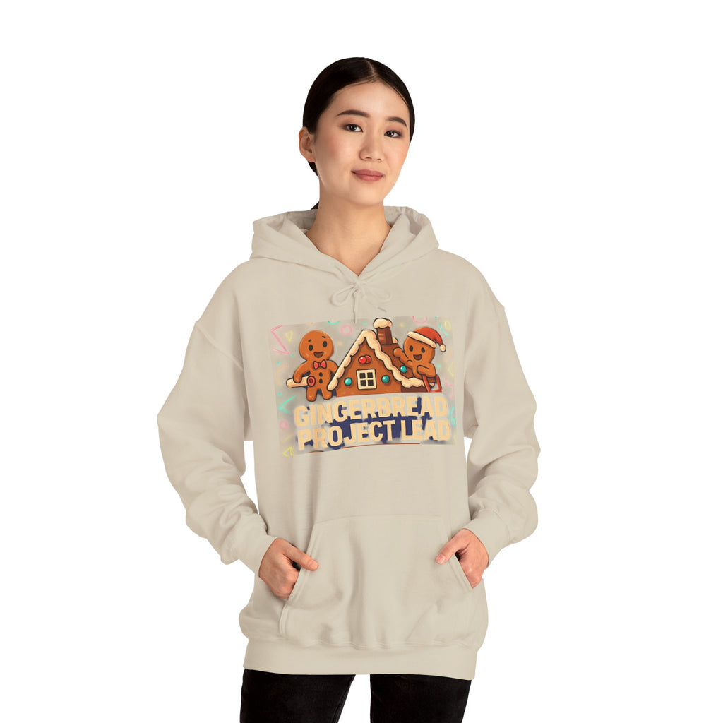 Gingerbread Bakery Hoodie — Cute Holiday Gingerbread House & Cookies Sweatshirt