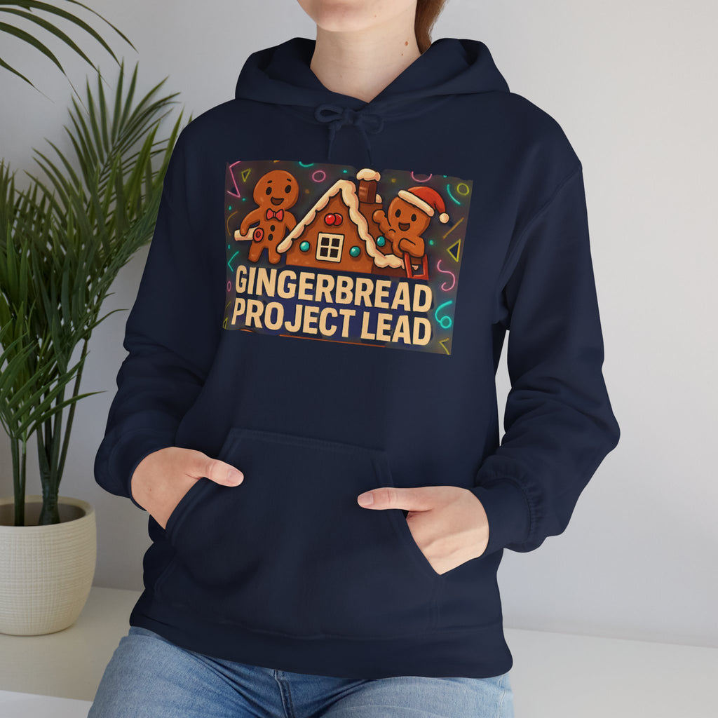 Gingerbread Bakery Hoodie — Cute Holiday Gingerbread House & Cookies Sweatshirt