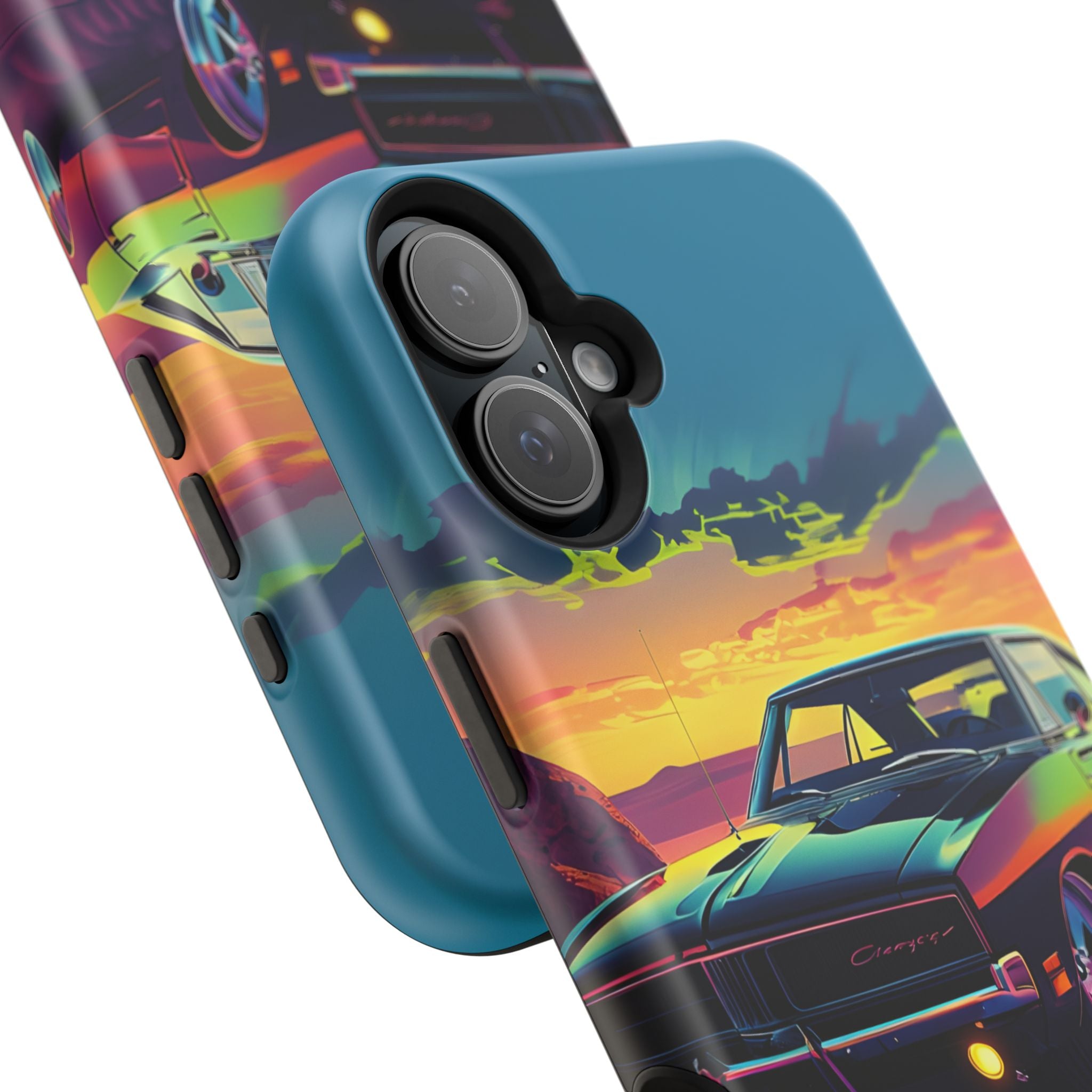 iPhone 17 Case - Retro Muscular Car Design