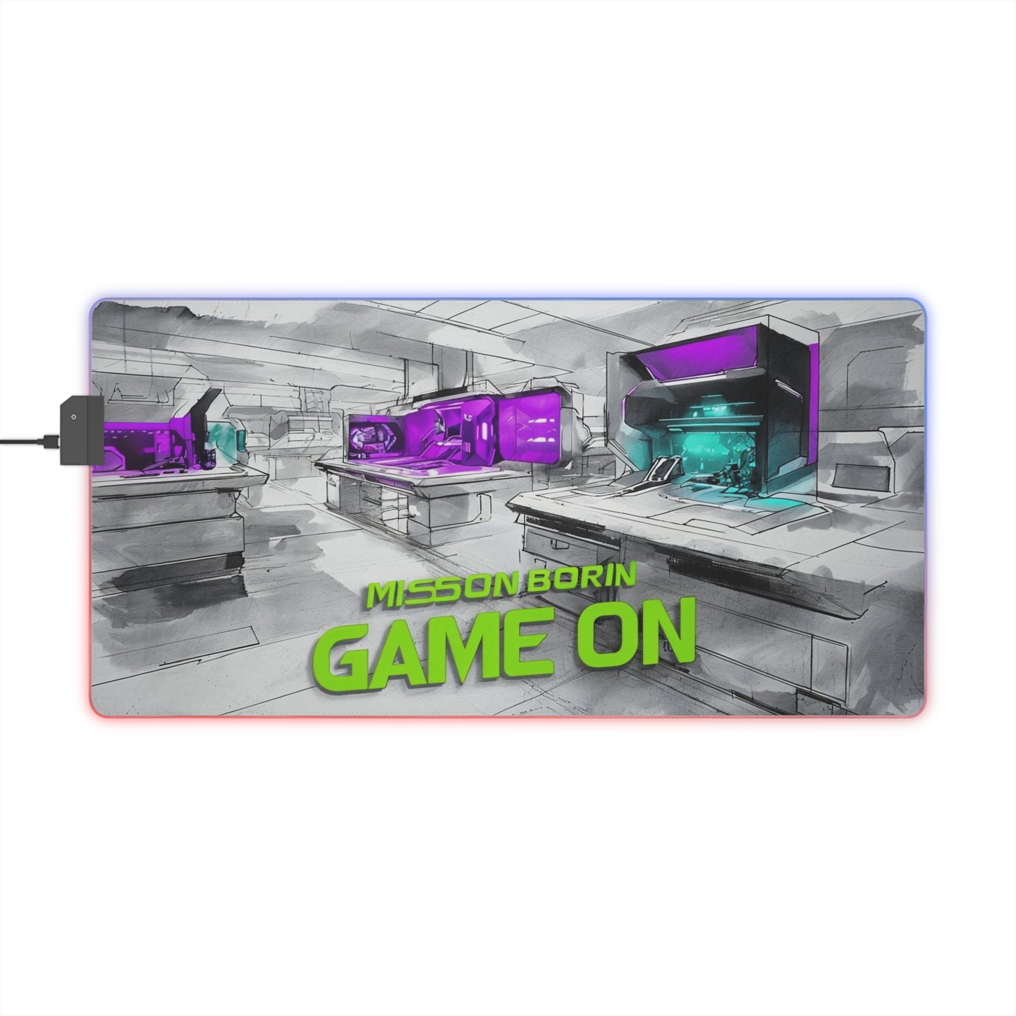LED Gaming Mouse Pad