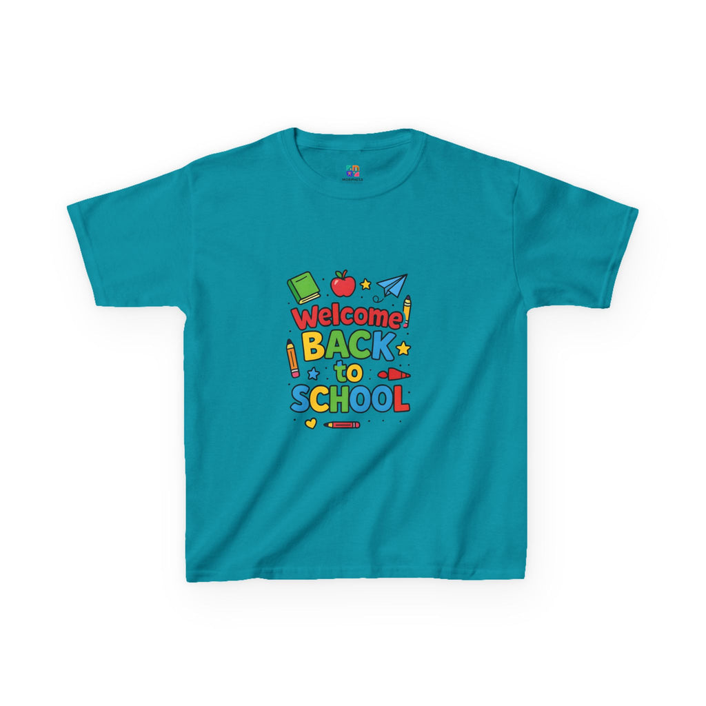 Kids School Graphic Tee, Back to School Outfit Gift Shirt, Youthful Vibrant Children's Birthday Tshirt, First Day of School Apparel, Cute