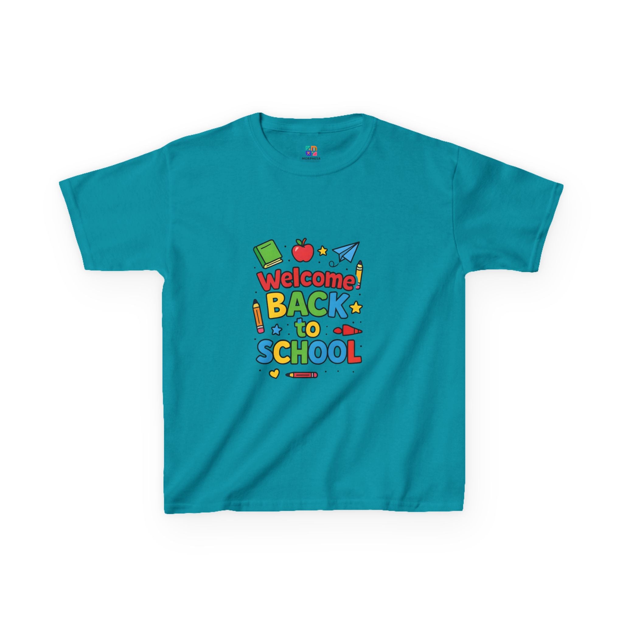Kids School Graphic Tee, Back to School Outfit Gift Shirt, Youthful Vibrant Children's Birthday Tshirt, First Day of School Apparel, Cute