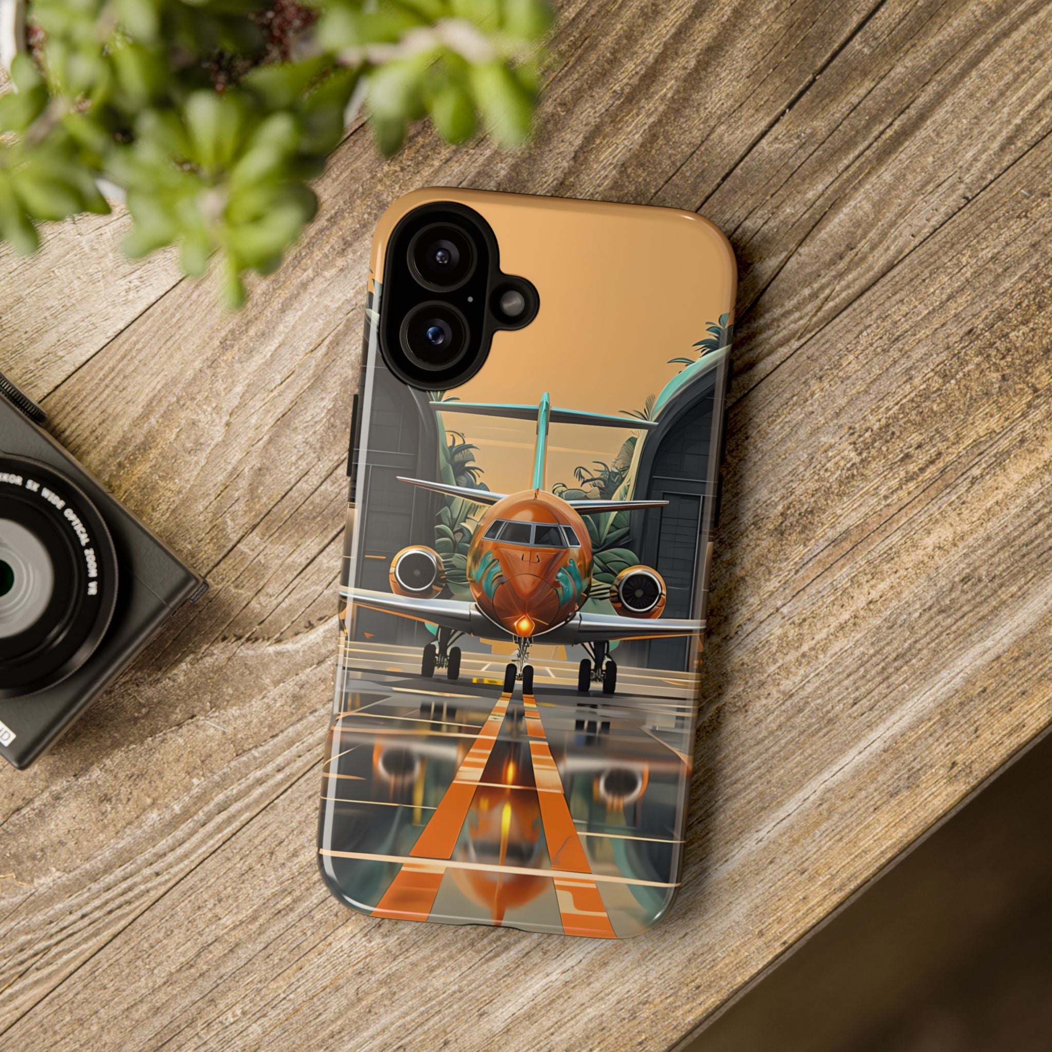 iPhone 17 Case Airplane Design Tough Case