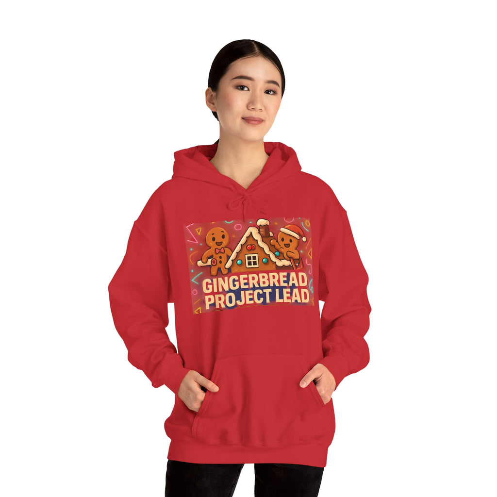 Gingerbread Bakery Hoodie — Cute Holiday Gingerbread House & Cookies Sweatshirt