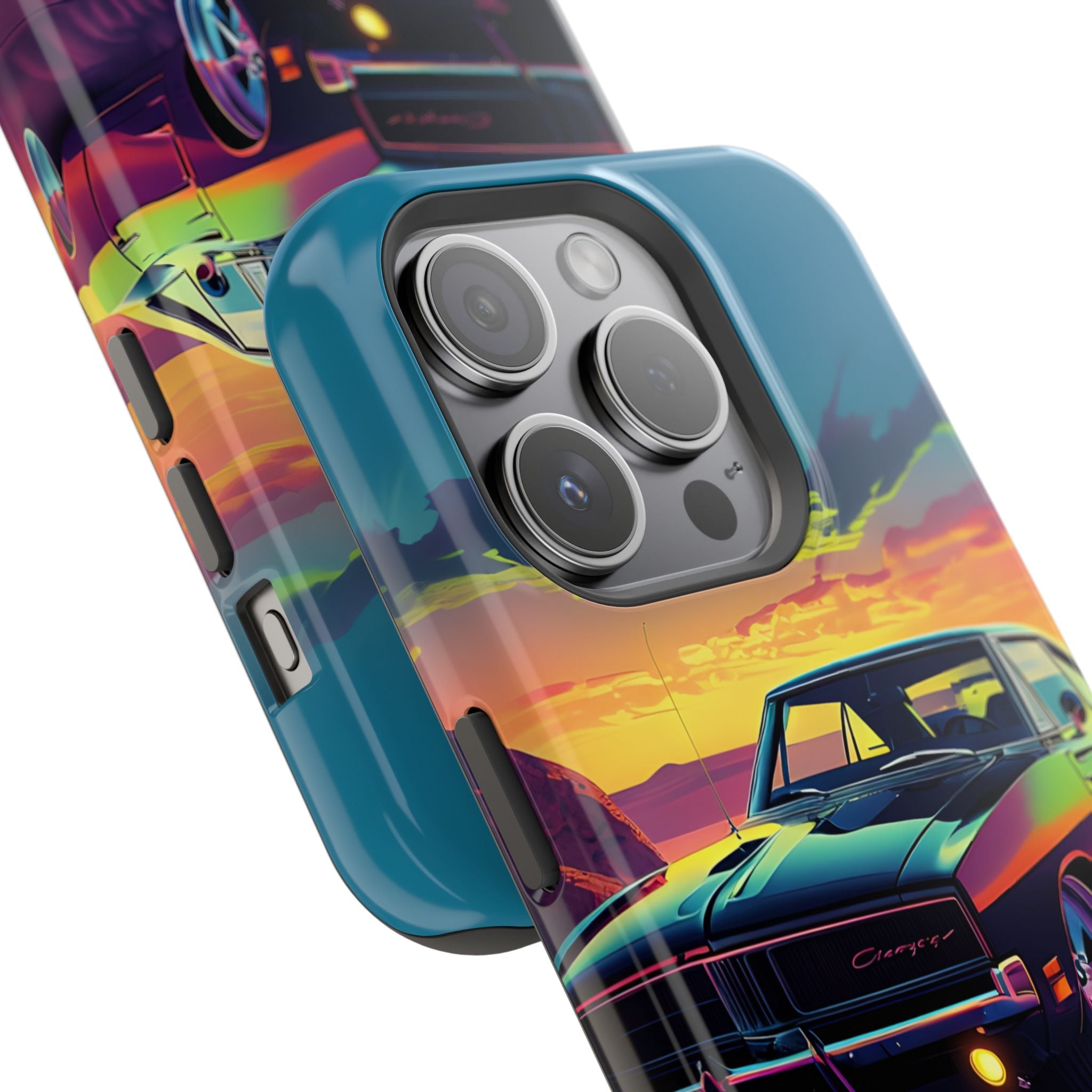 iPhone 17 Case - Retro Muscular Car Design