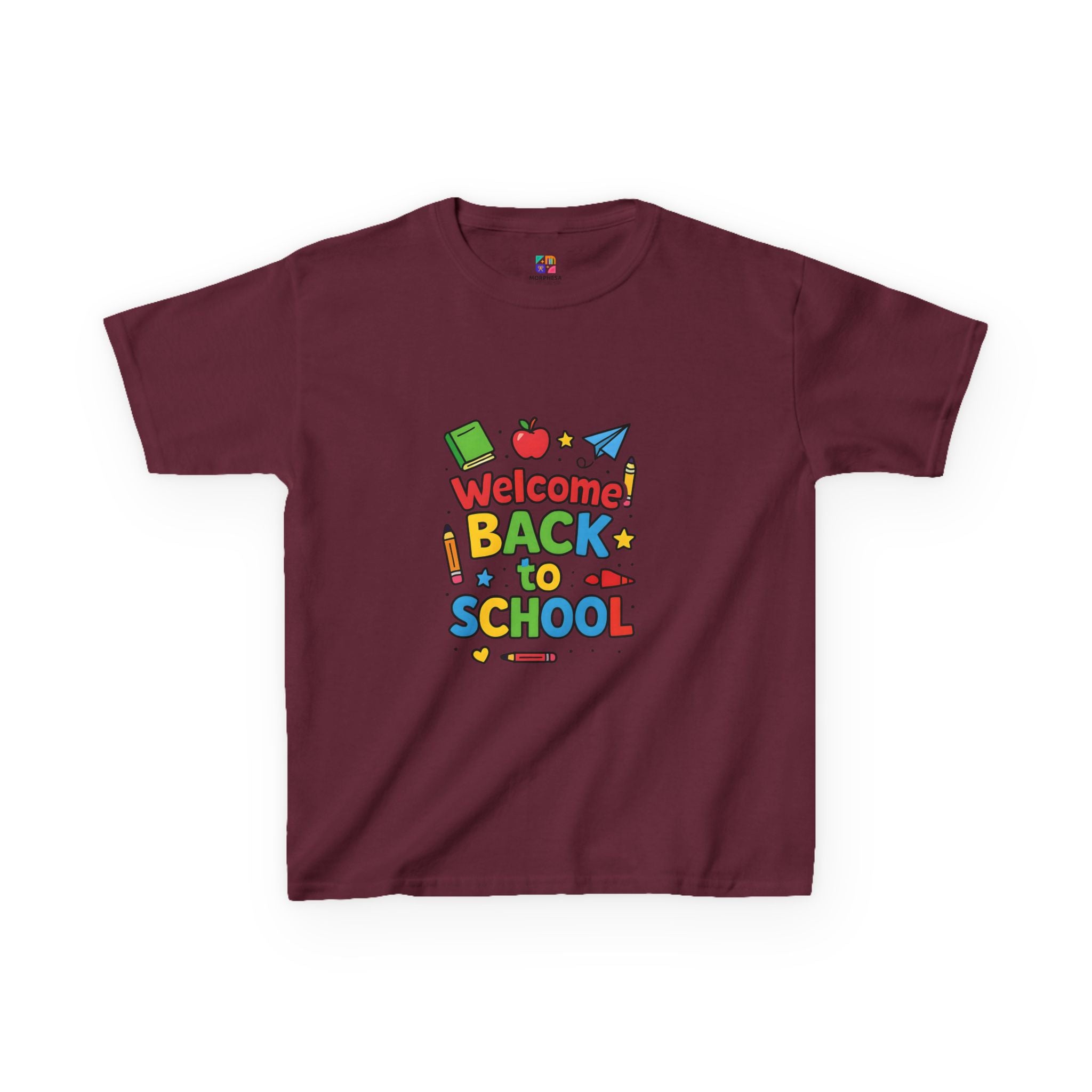 Kids School Graphic Tee, Back to School Outfit Gift Shirt, Youthful Vibrant Children's Birthday Tshirt, First Day of School Apparel, Cute